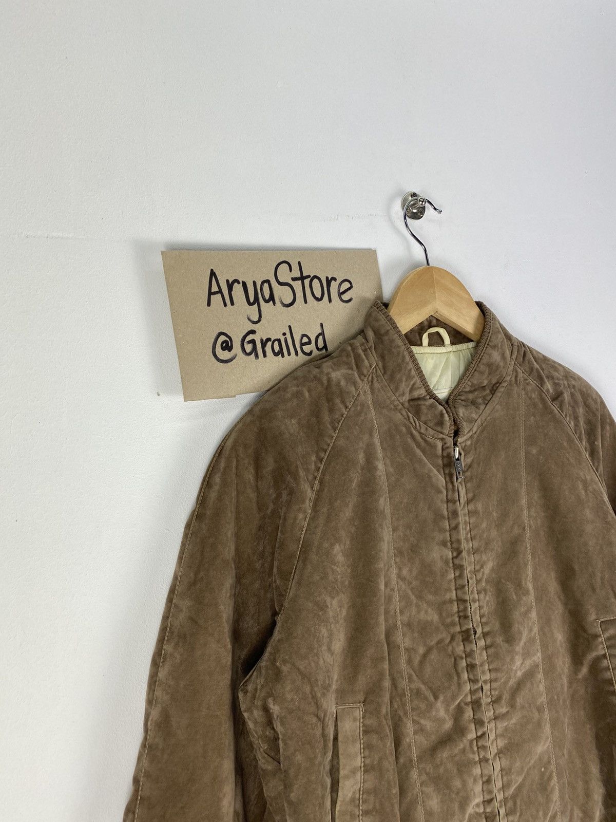 Japanese Brand Vintage 90’s Velvet Bomber Jacket by Fail Mont Size US M / EU 48-50 / 2 - 2 Thumbnail