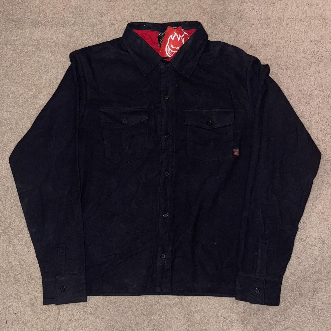 Spitfire Spitfire Wheels Old E Embroidered Flannel Size US S / EU 44-46 / 1 - 2 Thumbnail