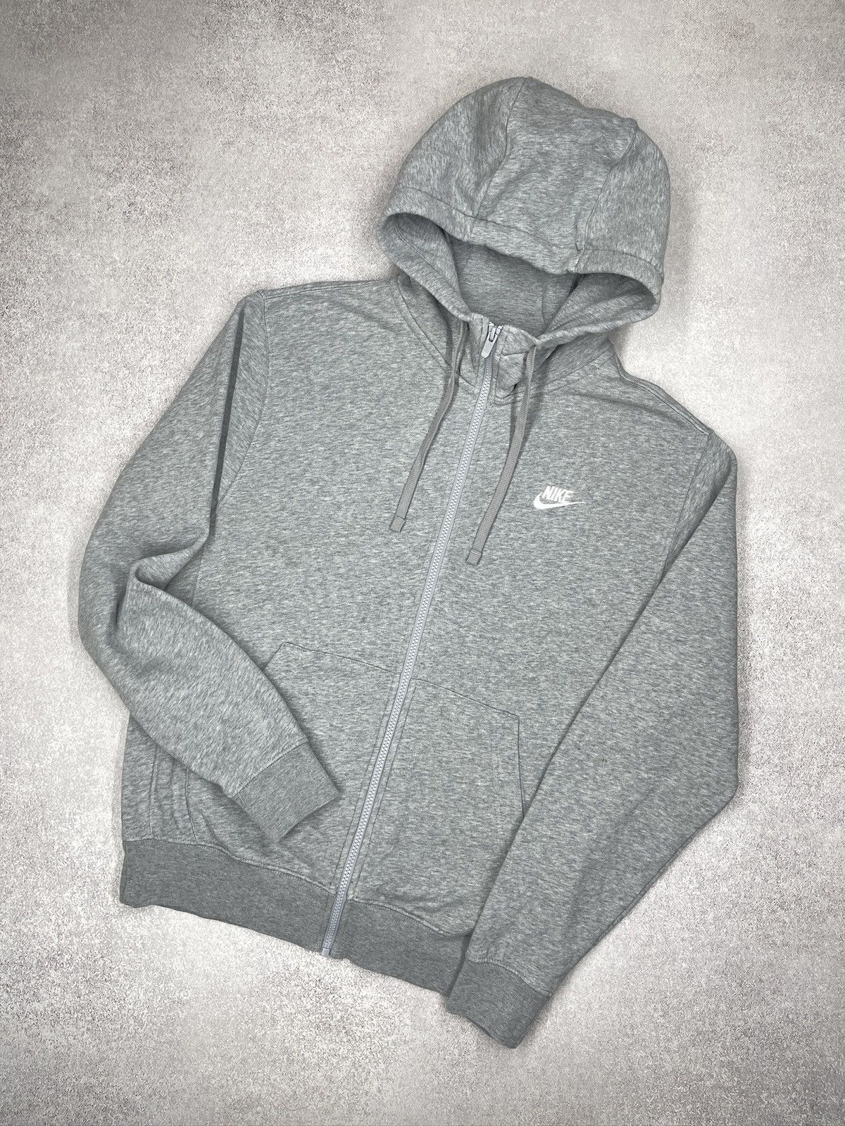Nike Mens Nike Zip Hoodie Grey Sportswear Size US S / EU 44-46 / 1 - 1 Thumbnail
