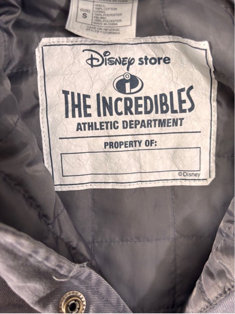 Disney Boys Disney The Incredibles Jacket, Size S, Gray & Blue Size US L / EU 52-54 / 3 - 10 Thumbnail