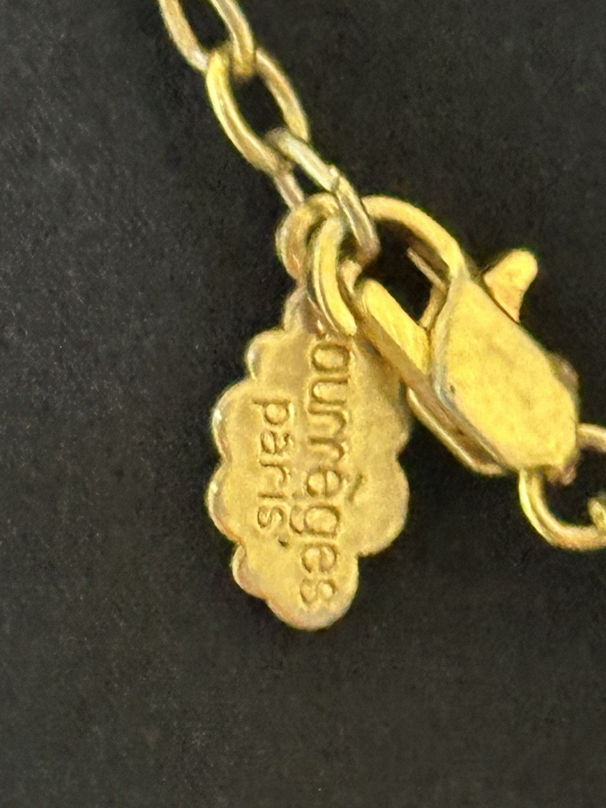 Courreges 1990 - Courreges France Iconic Gold Necklace Size ONE SIZE - 3 Thumbnail