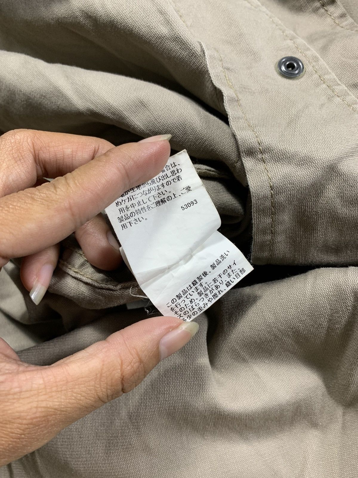 Burberry Prorsum Burberry Nice Design Distressed Button up Slevee Size US L / EU 52-54 / 3 - 9 Thumbnail