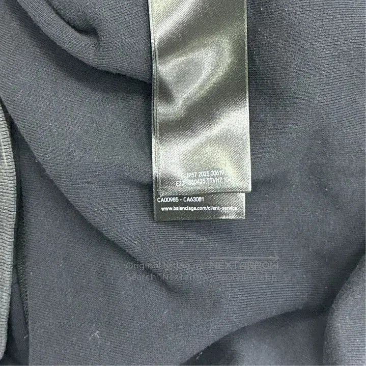 Balenciaga Balenciaga Iconic Hooded Zip Sweatshirt for Men. Size US L / EU 52-54 / 3 - 3 Thumbnail