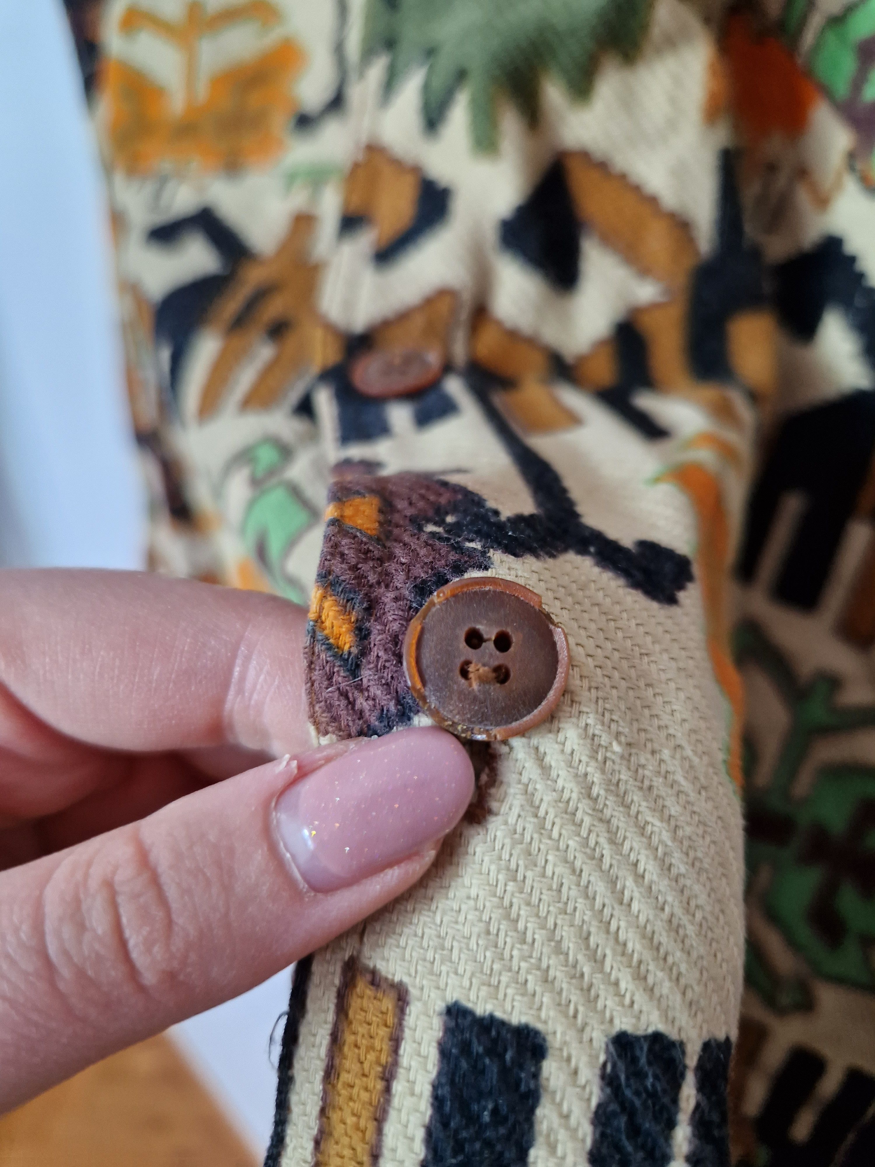 Japanese Brand × Vintage vintage abstract shirt Size US L / EU 52-54 / 3 - 7 Thumbnail