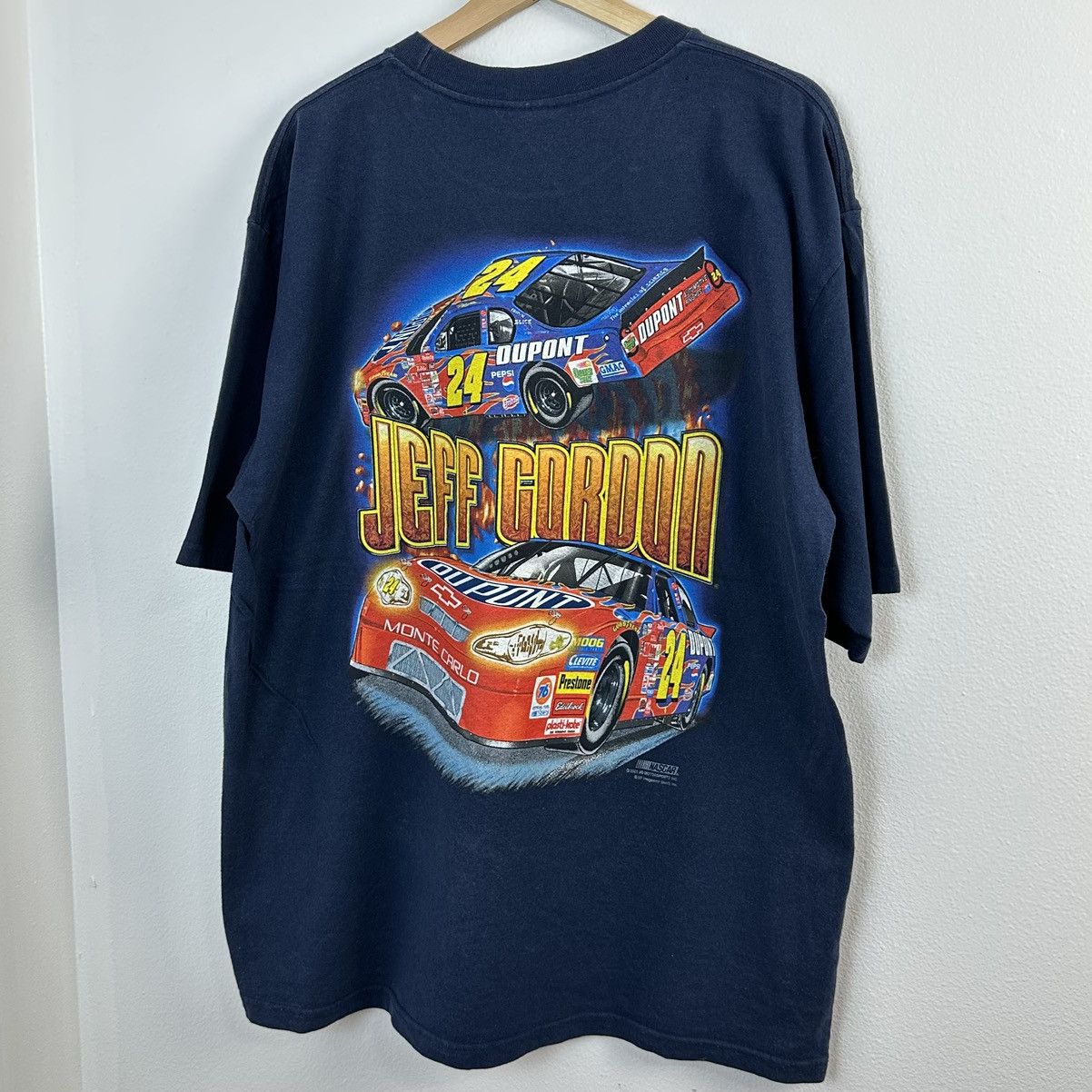 NASCAR × Vintage Vintage Jeff Gordon Nascar T Shirt XL Bring N’ Heat Size US XL / EU 56 / 4 - 3 Thumbnail