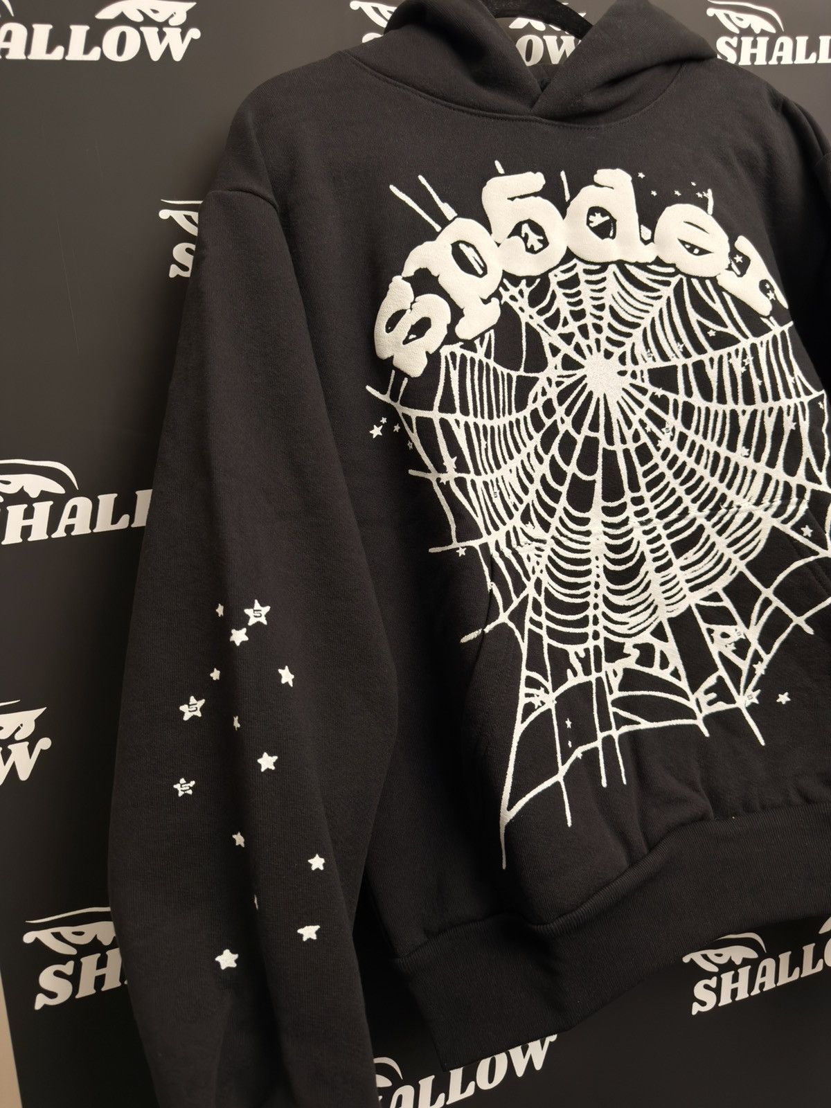 Sp5der OG WEB BLACK HOODIE Size US L / EU 52-54 / 3 - 2 Thumbnail