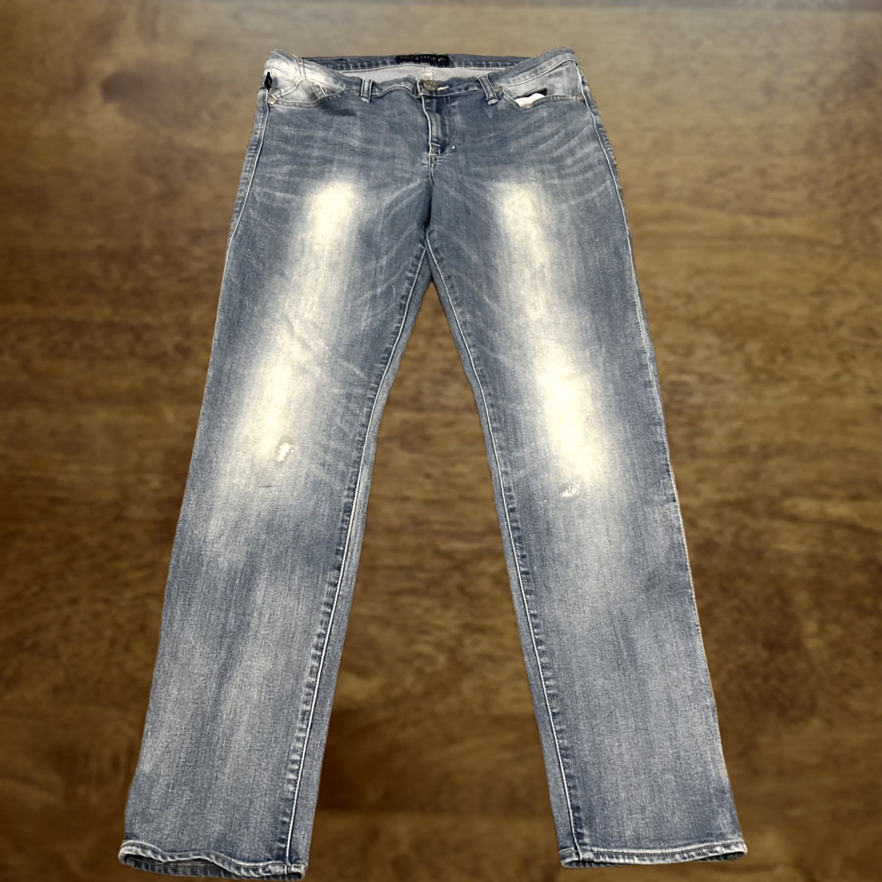 Vintage VINTAGE Rock & Republic Jeans Berlin Slim 31x29.5 Women's Blue Denim 31 Inseam 29.5 Regular Slimming Size 24" / US 00 / IT 34 - 1 Thumbnail