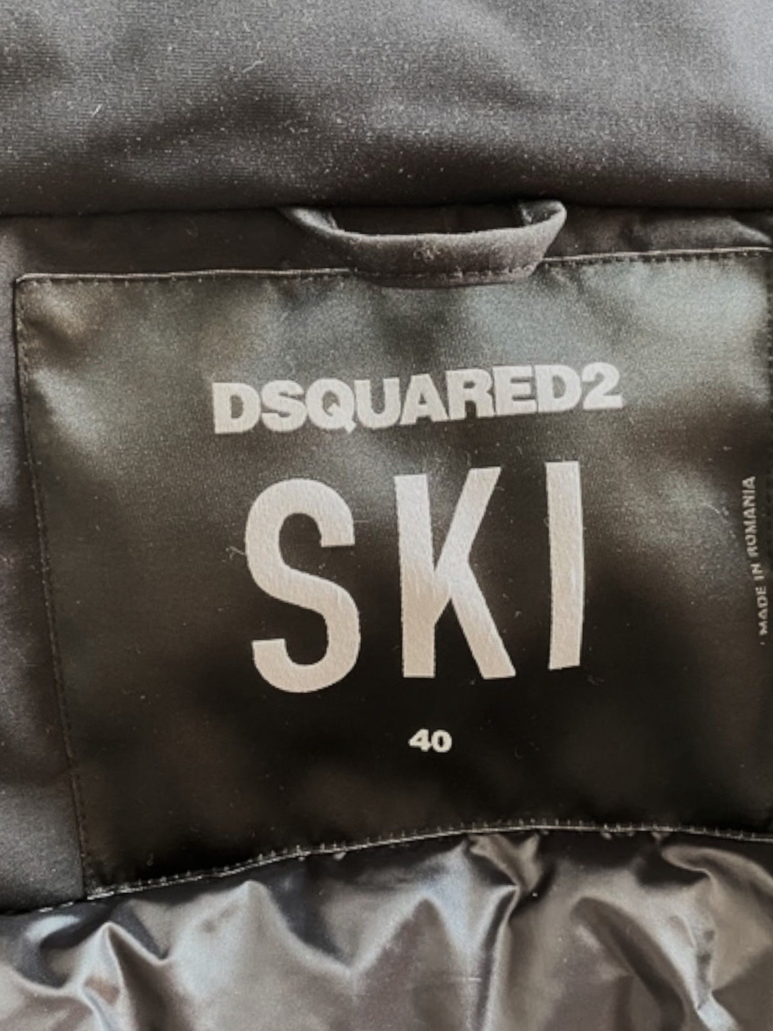 Dsquared2 Dsquared2 SKI Black Hooded Down Bomber Jacket Size M / US 6-8 / IT 42-44 - 4 Thumbnail