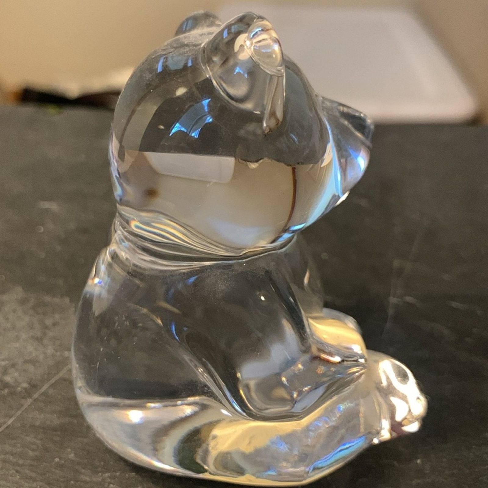 Vintage Princess House lead crystal teddy bear figurine West Germany Size ONE SIZE - 2 Thumbnail