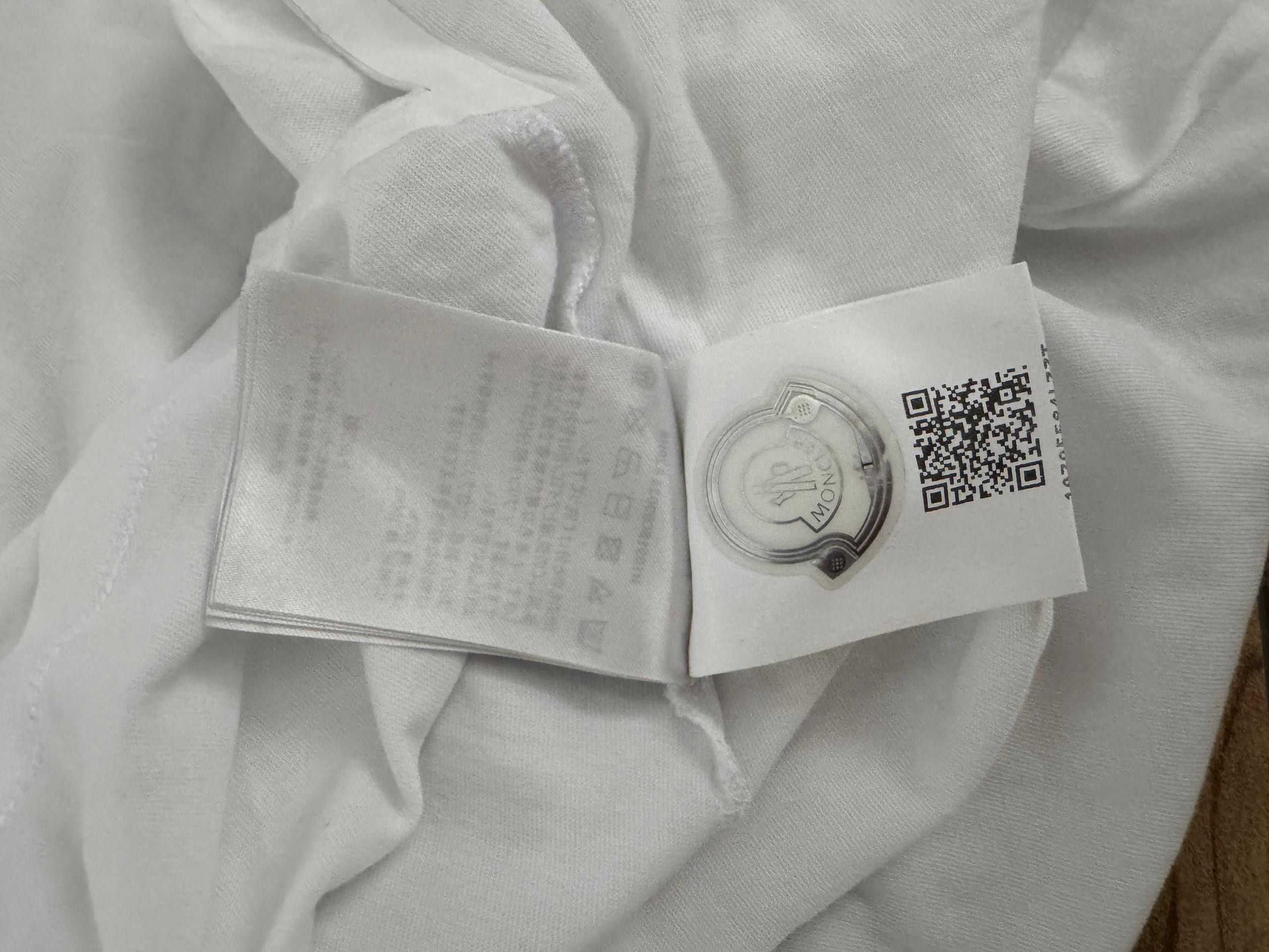 Moncler Moncler White T-Shirt Size US L / EU 52-54 / 3 - 7 Thumbnail