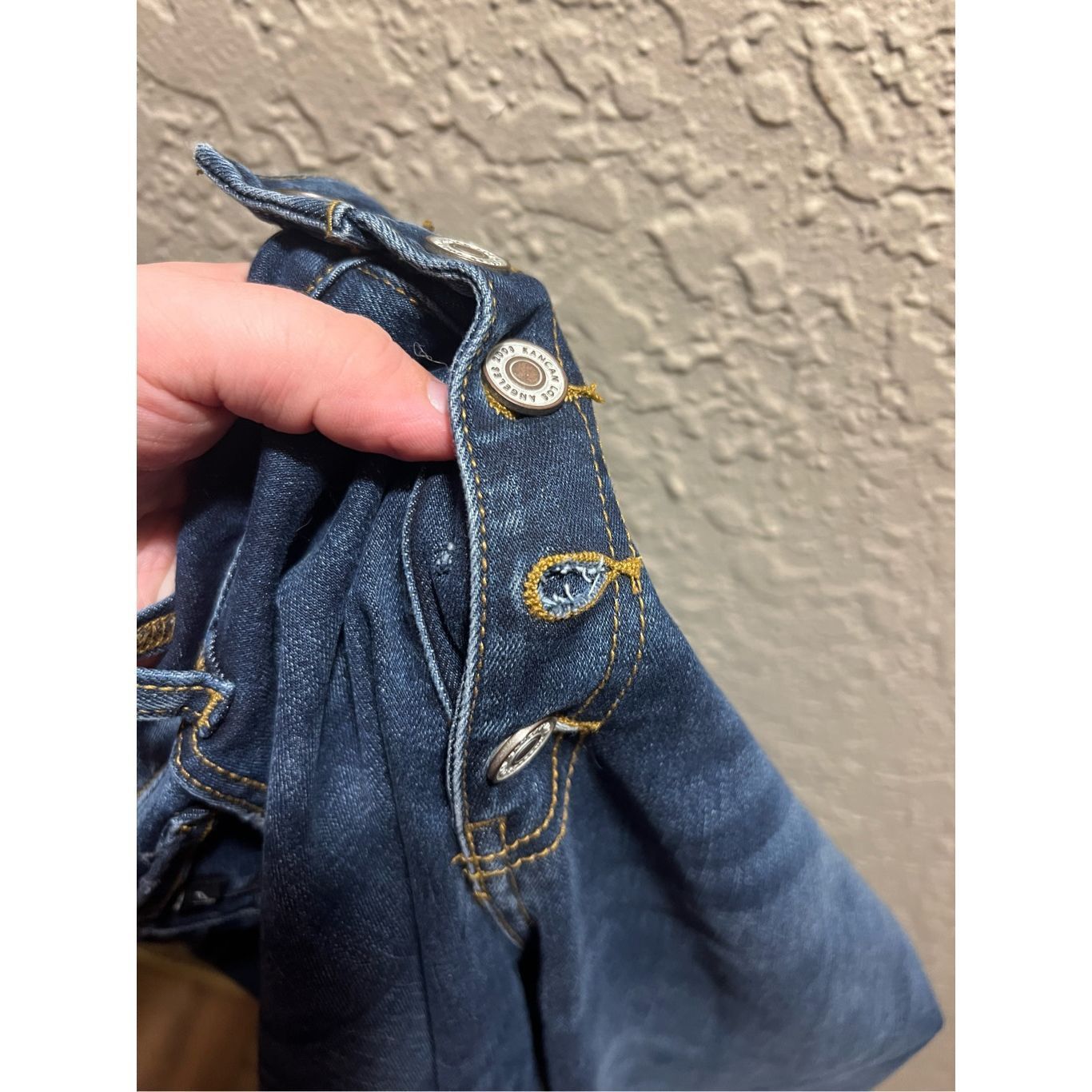 Other Kancan Woman’s Blue Jeans Size 30 - Missing One Buttom Size 30" / US 8 / IT 44 - 11 Thumbnail