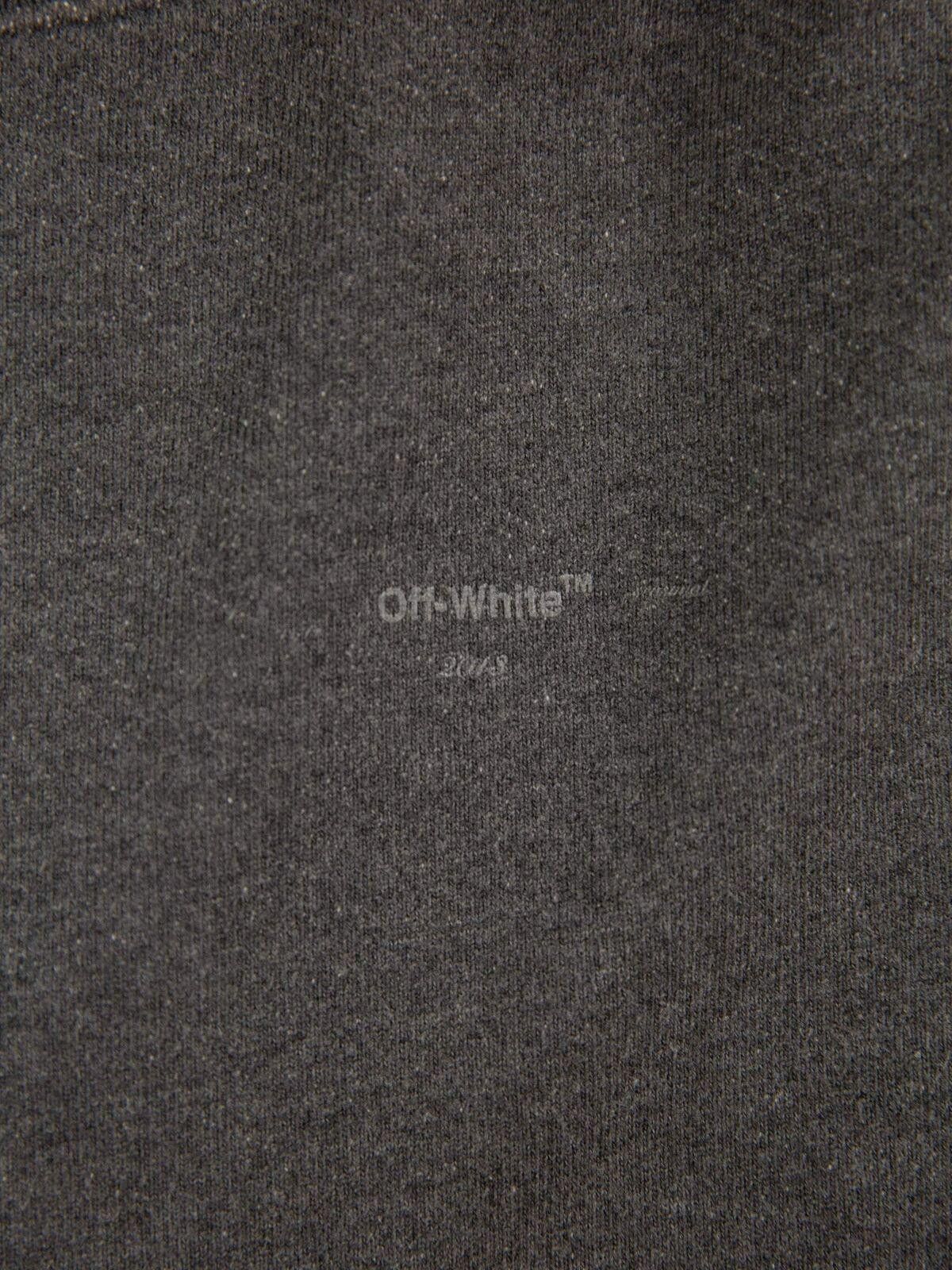 Off-White Off-White Mens Melange Grey Arrow Sweatshirt Small Grey Size US S / EU 44-46 / 1 - 6 Thumbnail