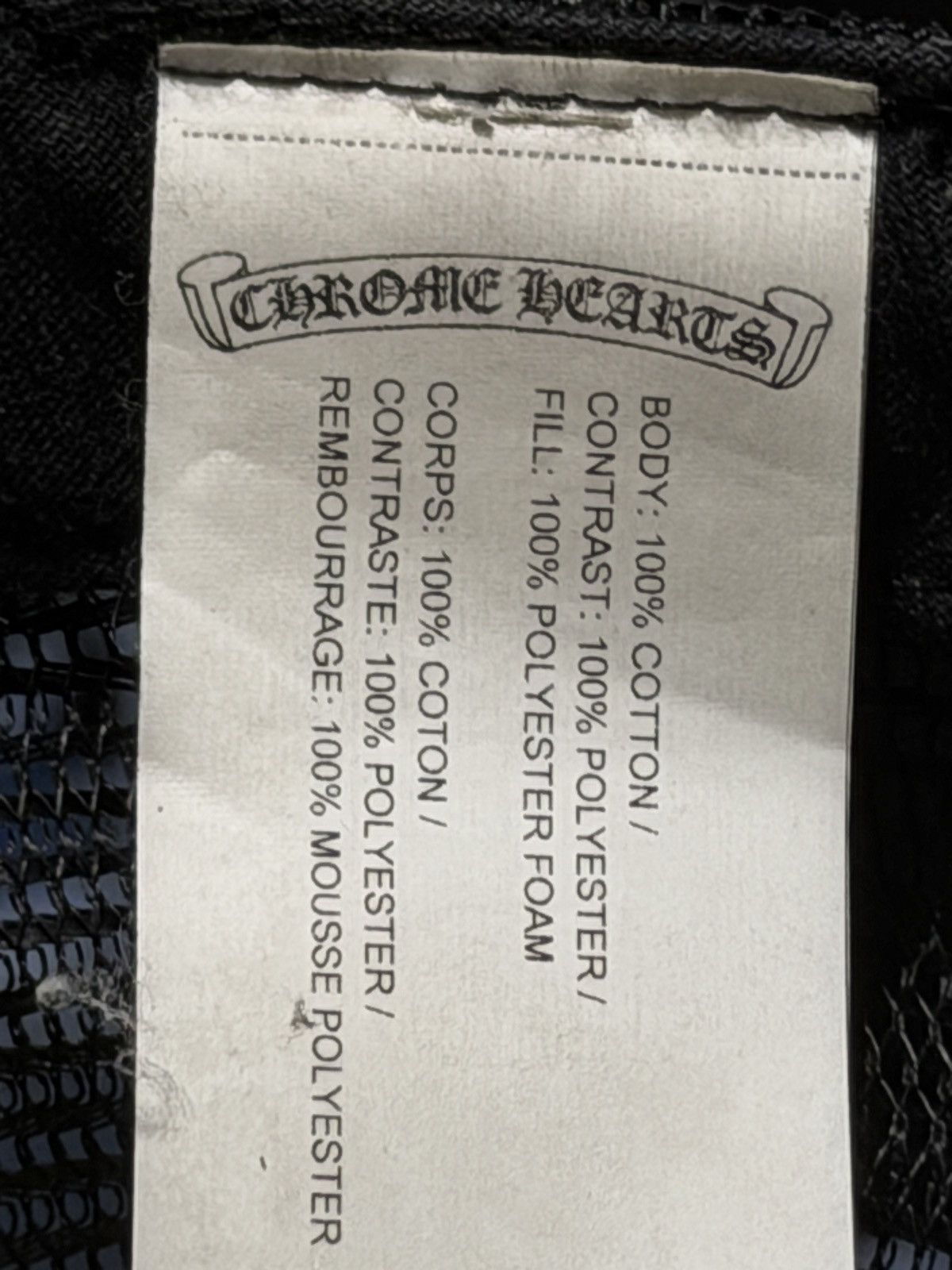 Chrome Hearts Chrome Hearts Trucker Size ONE SIZE - 8 Thumbnail