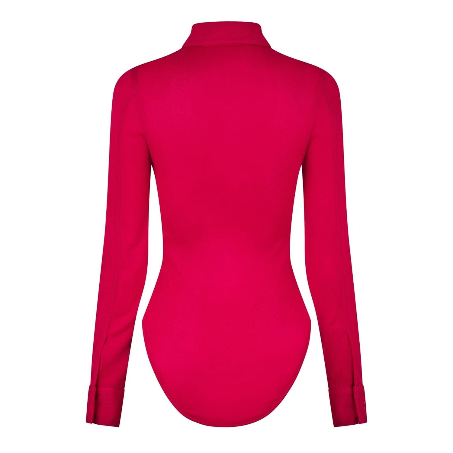Bottega Veneta Bottega Veneta Slim Fit Knit Shirt in Pink Size XXS / US 00 / IT 34 - 2 Thumbnail