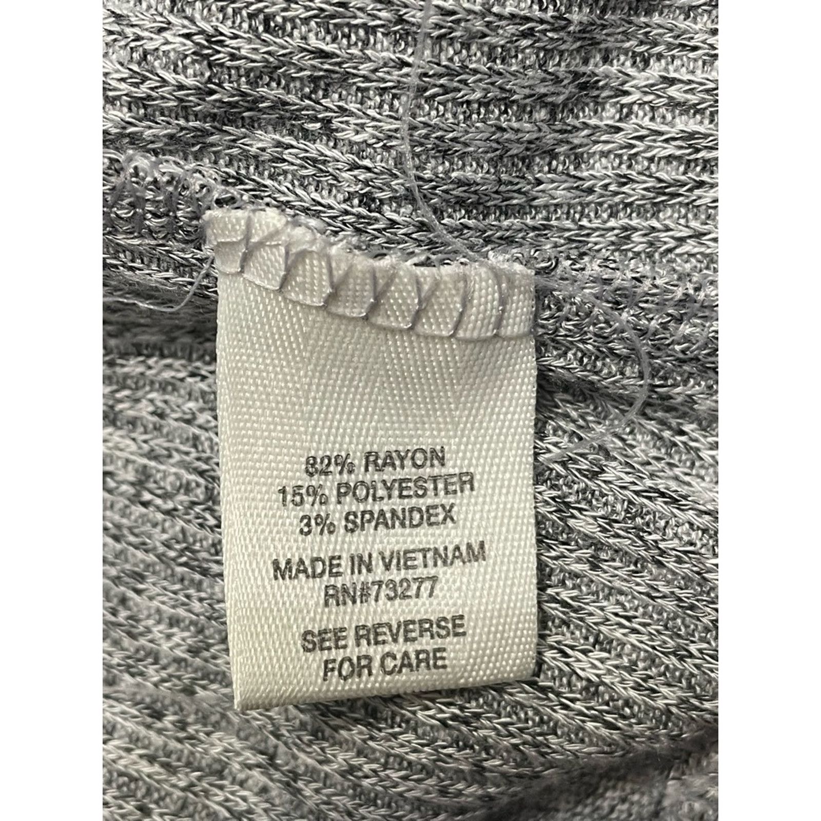 Other Mudd Marled Sweater Scoop Neckline Long Sleeve Gray S Size S / US 4 / IT 40 - 8 Thumbnail