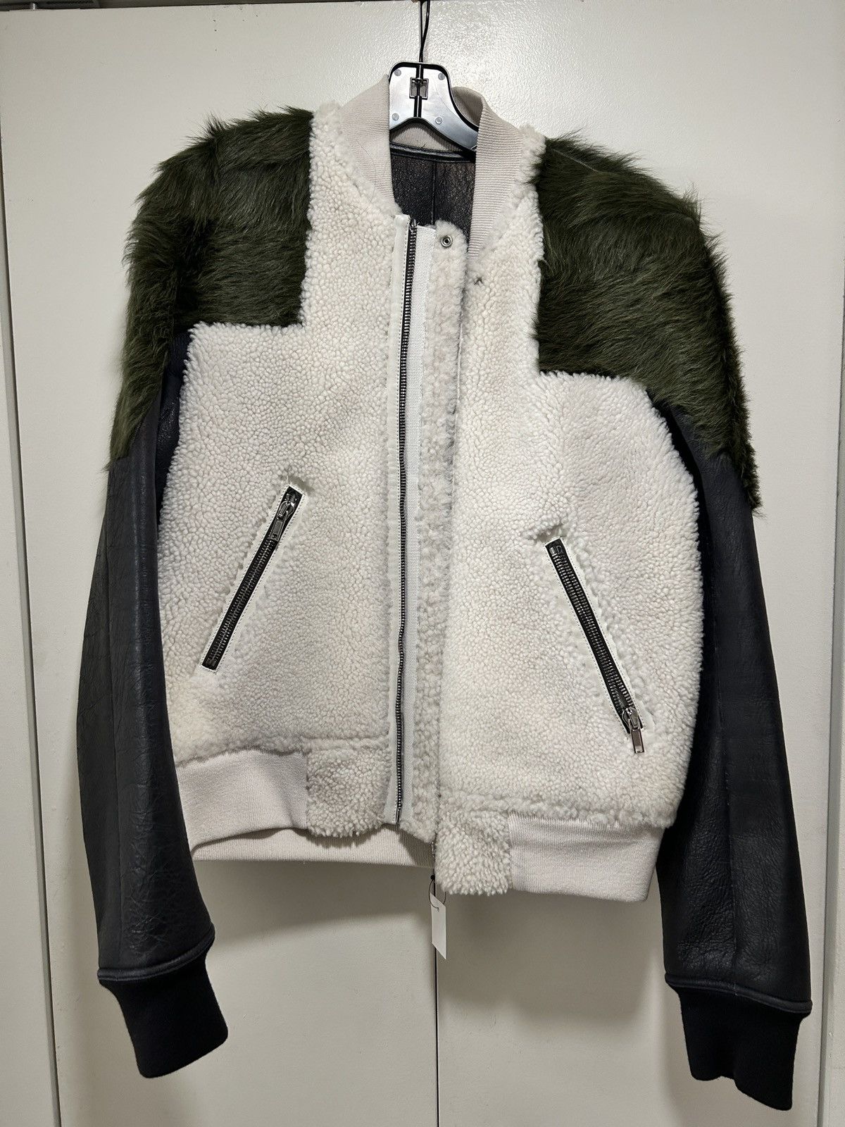 Rick Owens Rick Owens leather zip bomber jacket Size US M / EU 48-50 / 2 - 1 Thumbnail