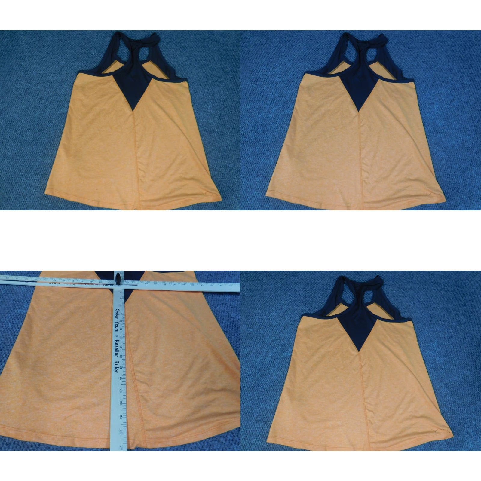 Champion Champion Shirt M Orange Tank Top Tennessee Crew Neck Sleeveless Cotton Logo Athletic Regular Men Mens Medium Orange T-Shirt Stretch Classic (No Holes) Size US M / EU 48-50 / 2 - 8 Thumbnail