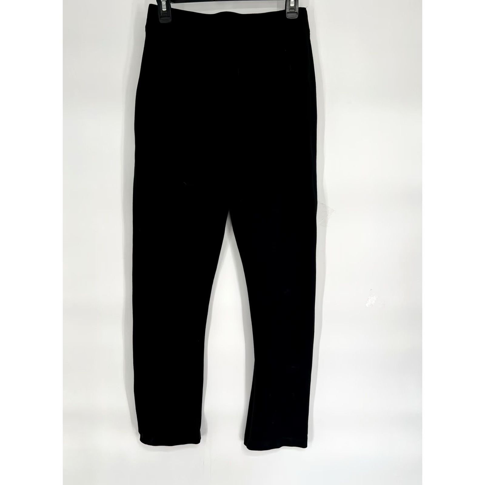 Spanx SPANX The Perfect Pant Black Ponte Knit High Waisted Straight Leg Size M Tall Pants Women's Slim Shaping Pockets Workwear Professional Size 32" / US 10 / IT 46 - 3 Thumbnail