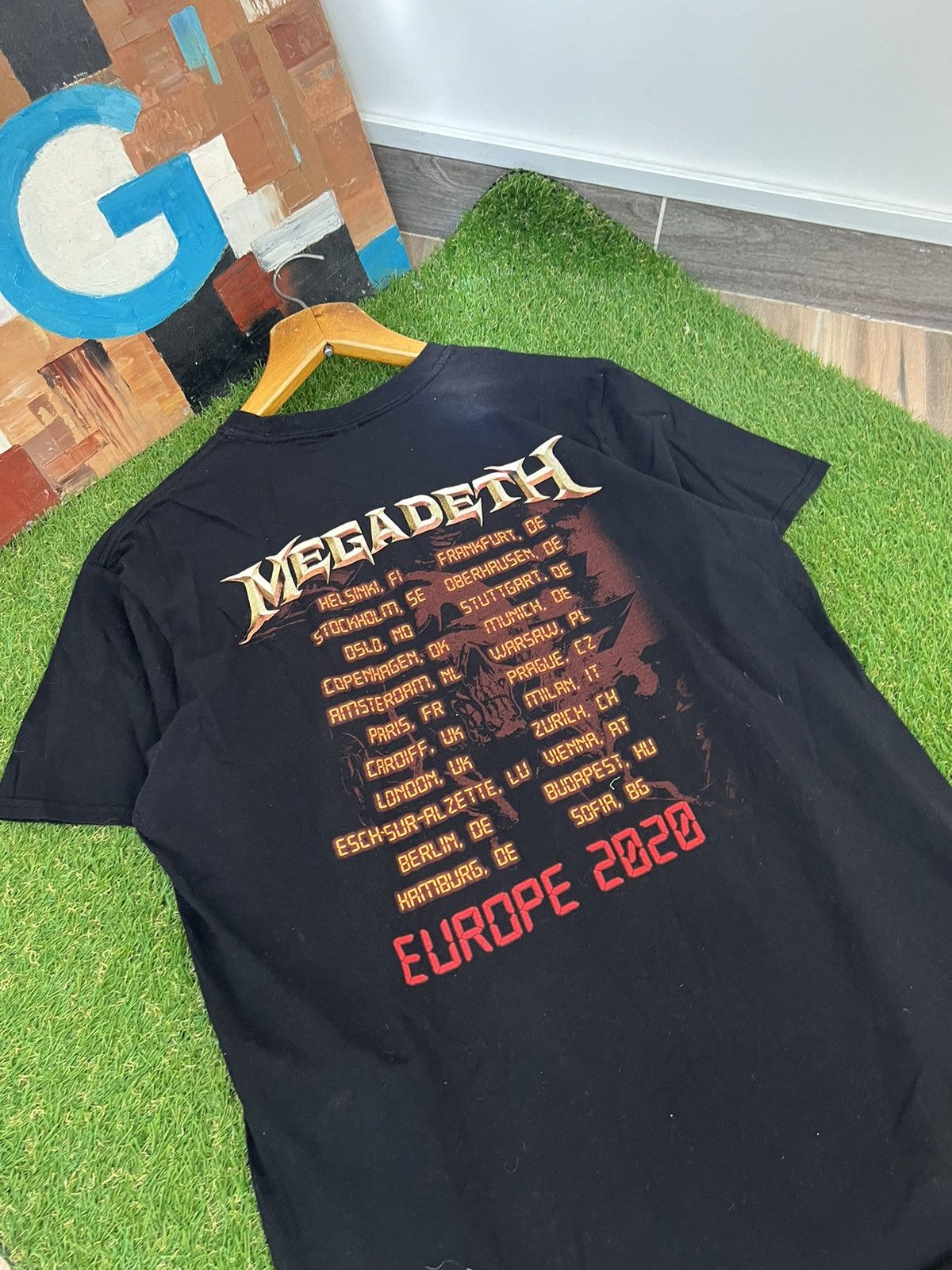 Band Tees × Gildan × Megadeth T-shirt Megadeth 2020 Size US XL / EU 56 / 4 - 10 Thumbnail