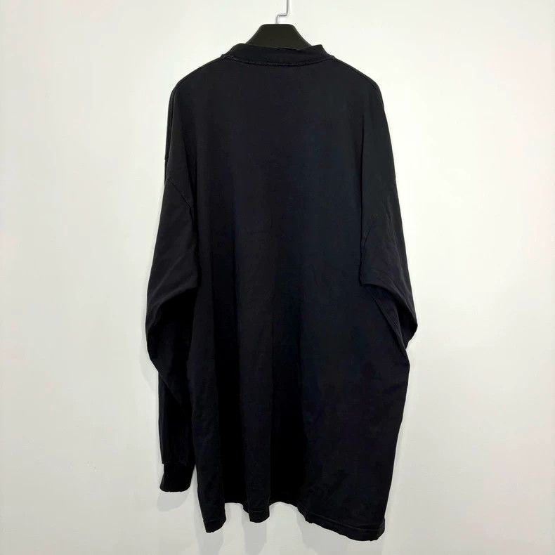 Balenciaga Balenciaga bekind embroidery distressed logo vintage long Size US M / EU 48-50 / 2 - 2 Thumbnail