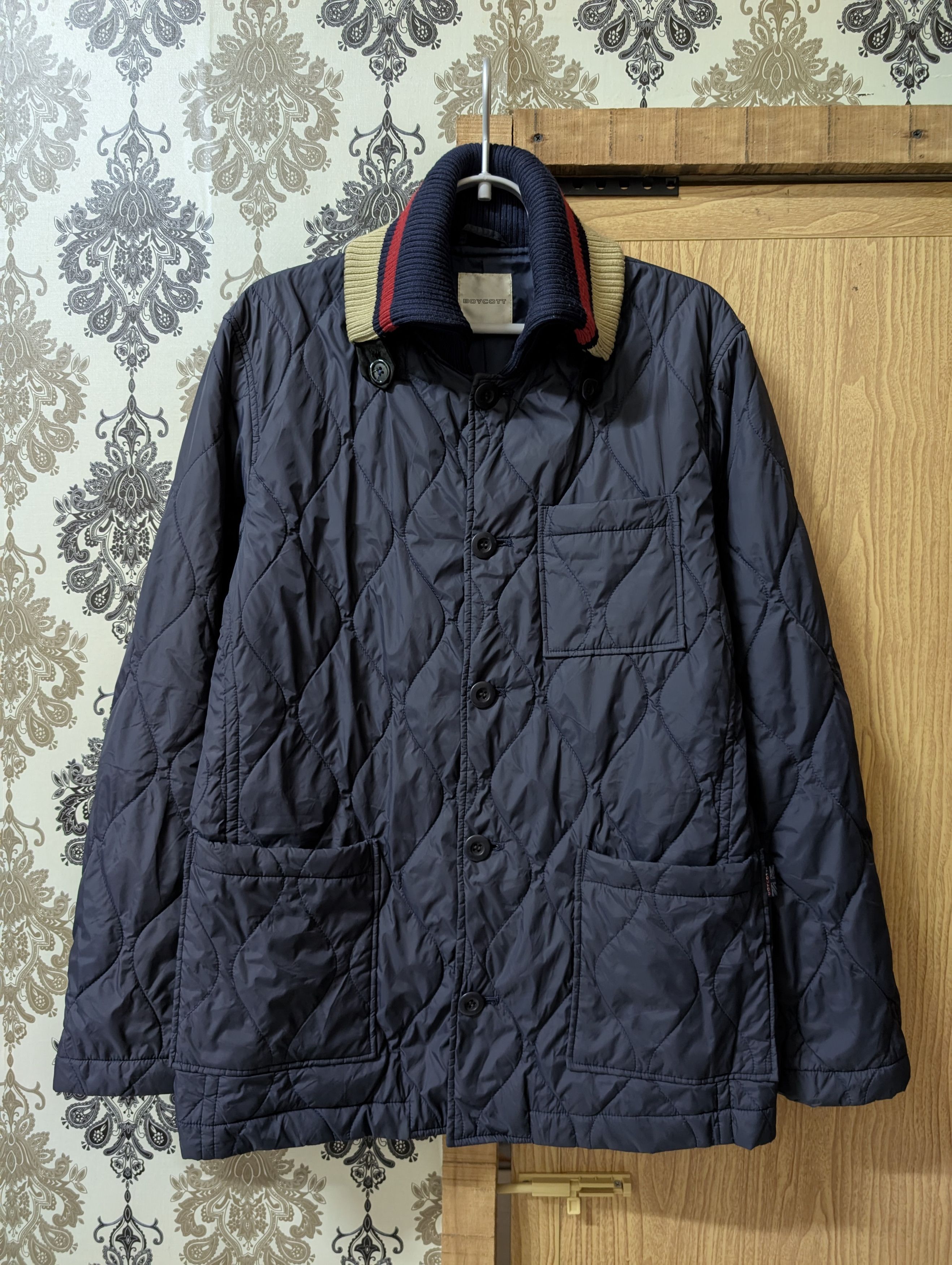 Boycott Vintage Boycott Waverly Quilted Jacket Button Up Size US S / EU 44-46 / 1 - 1 Thumbnail