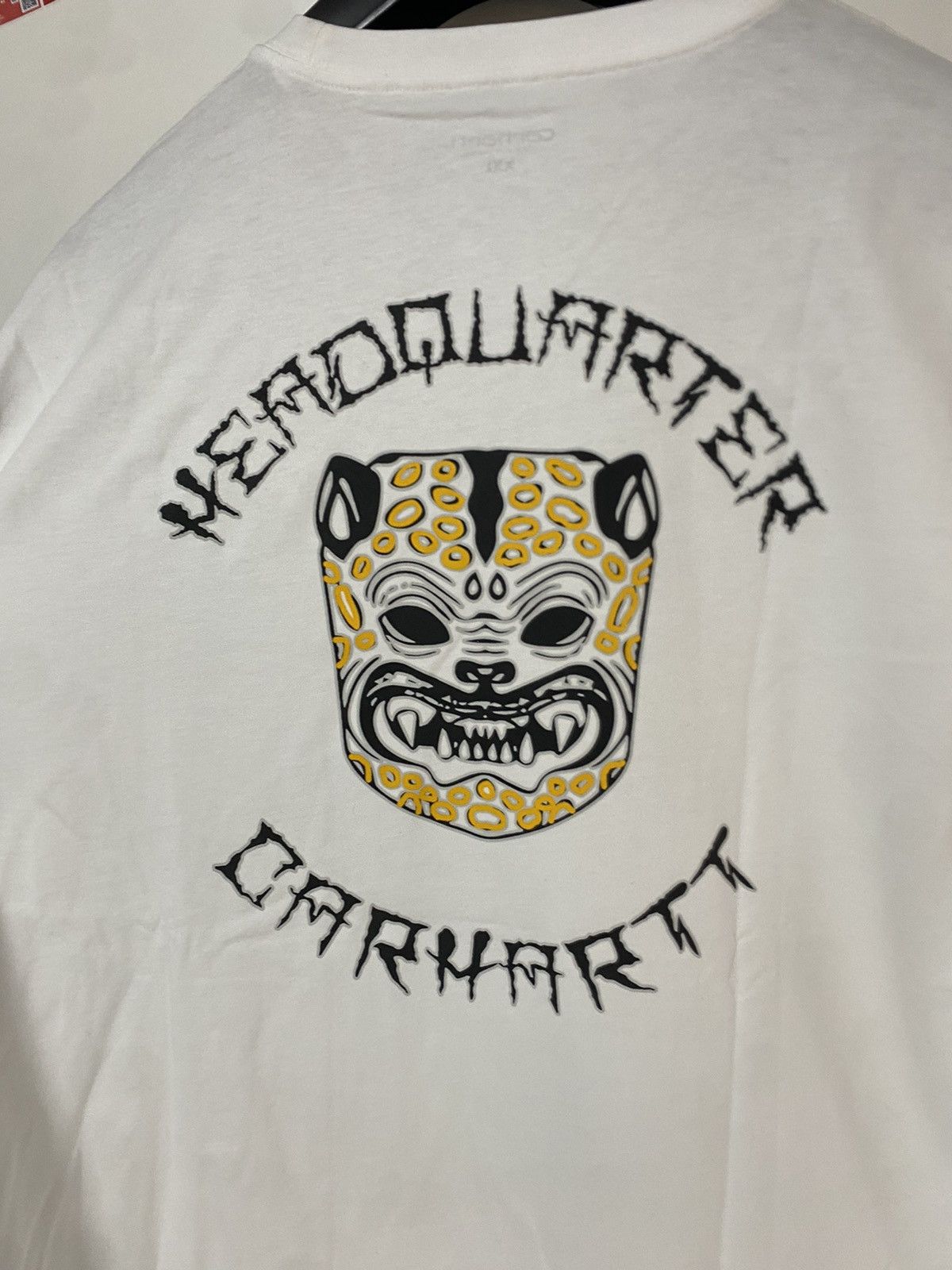 Carhartt Wip Carhartt Wip x headquarters size XXL white t-shirt new Size US XXL / EU 58 / 5 - 11 Thumbnail