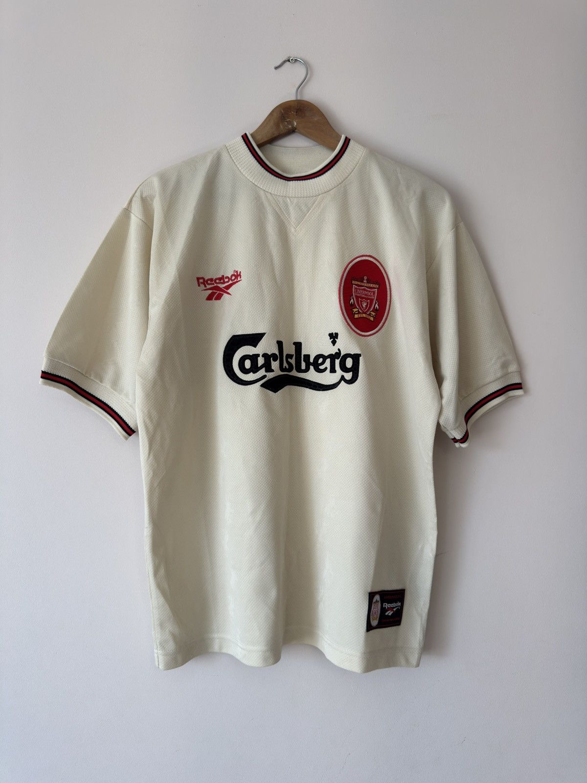 Reebok Vintage Liverpool 1996-1997 Away Soccer Jersey Football Shir Size US M / EU 48-50 / 2 - 1 Thumbnail