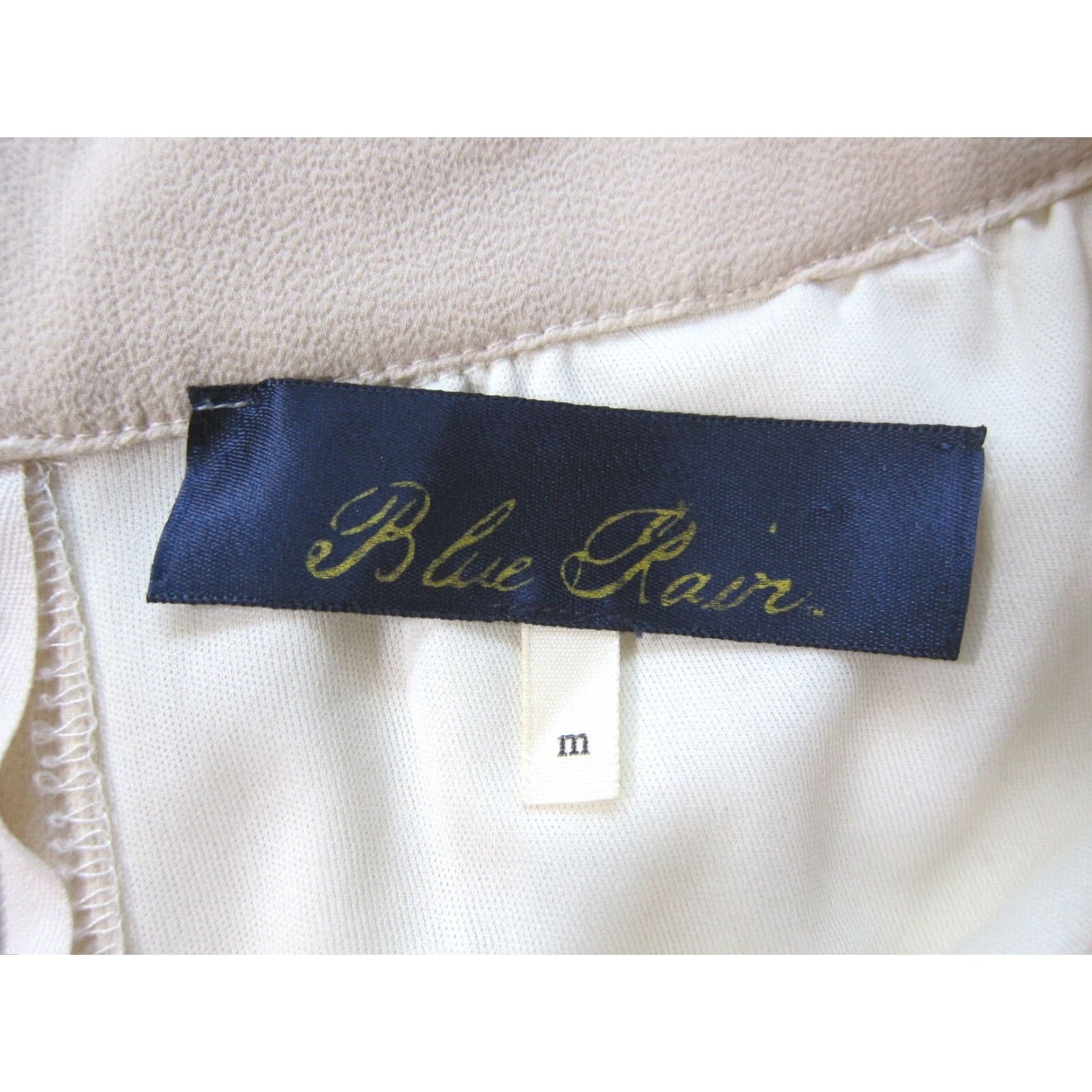 Vintage Blue Rain Silky Flowy Ivory Lace Fold High Rise Short Women Size Medium Size 28" / US 6 / IT 42 - 3 Thumbnail