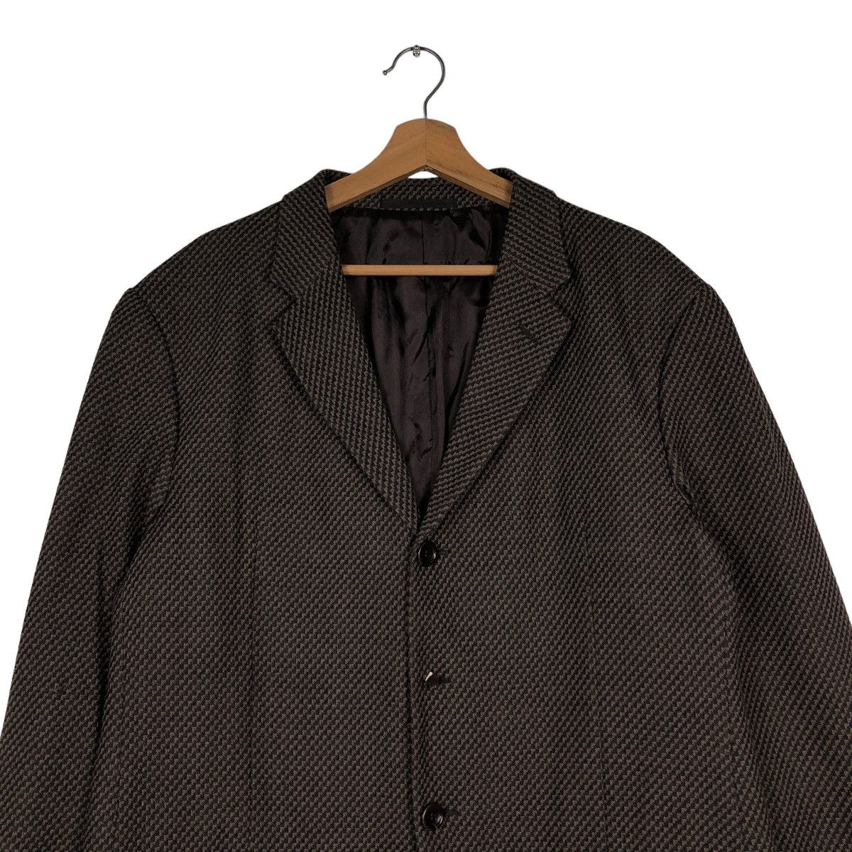 Armani Collezioni × Designer × Vintage 📌VINTAGE ARMANI COLLEZIONI MADE IN ITALY TARTAN DESIGN Size US M / EU 48-50 / 2 - 4 Thumbnail