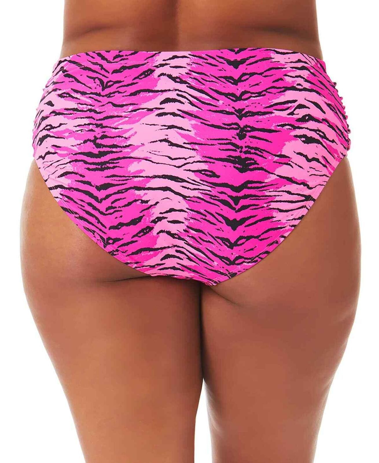 Other California Waves Plus Size Topaz Tiger Bikini Bottoms 2x Size ONE SIZE - 2 Thumbnail