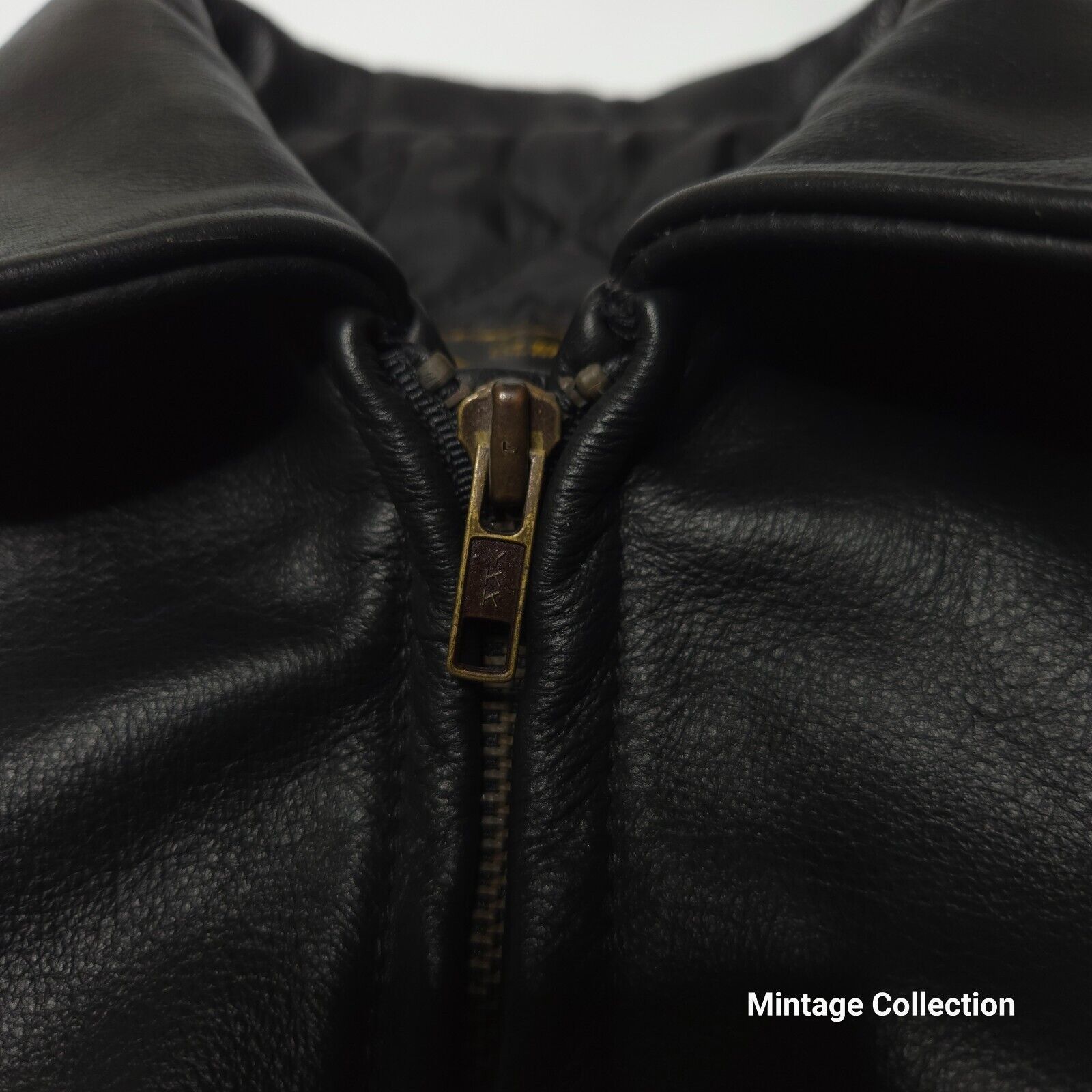 Other VINTAGE JOHNSON LEATHERS BLACK LEATHER MOTORCYCLE JACKET 8 Size M / US 6-8 / IT 42-44 - 4 Thumbnail