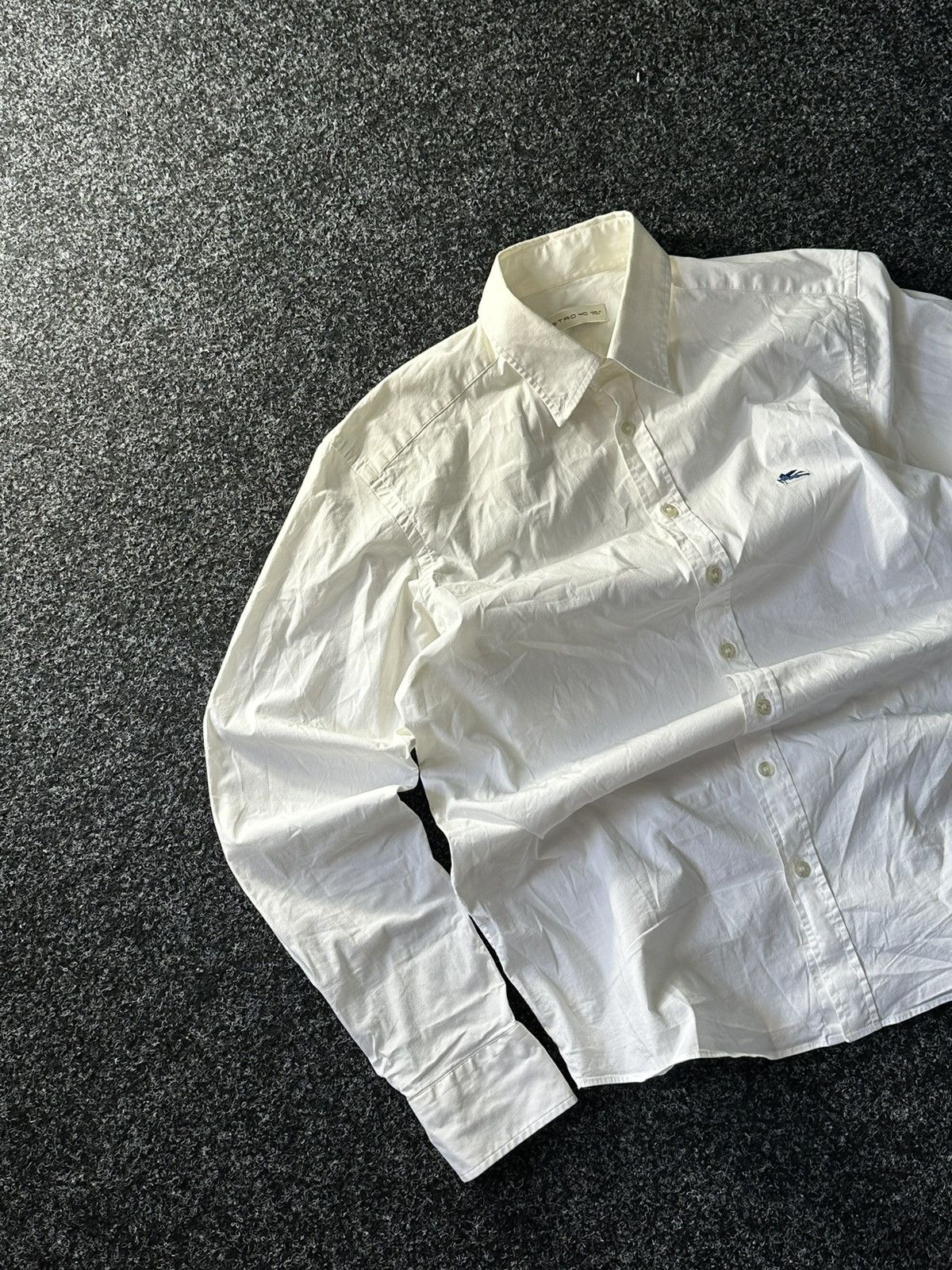 Etro × Vintage 🚨 VINTAGE ETRO 42 Spa Button Up Luxury Shirt Made in Italy Size US M / EU 48-50 / 2 - 2 Thumbnail