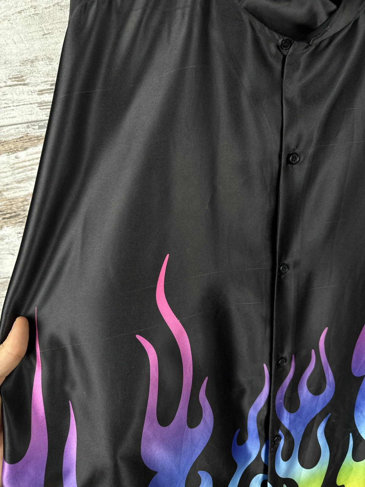 Jaded London Mens Vintage Jaded London shirts button up Hawaiian fire Size US L / EU 52-54 / 3 - 5 Thumbnail