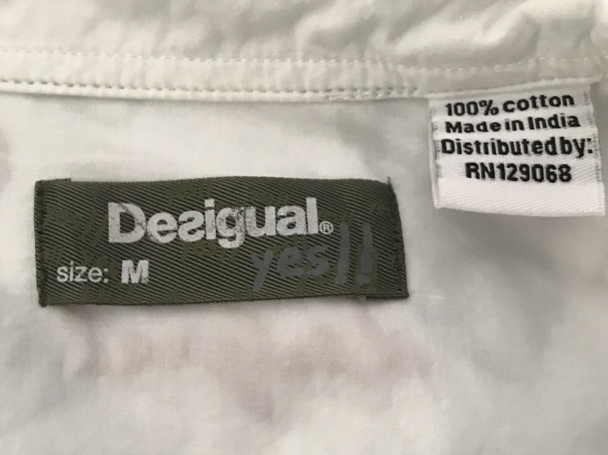 Desigual Desigual designer premium button shirt monkeys monogram M Size US M / EU 48-50 / 2 - 7 Thumbnail