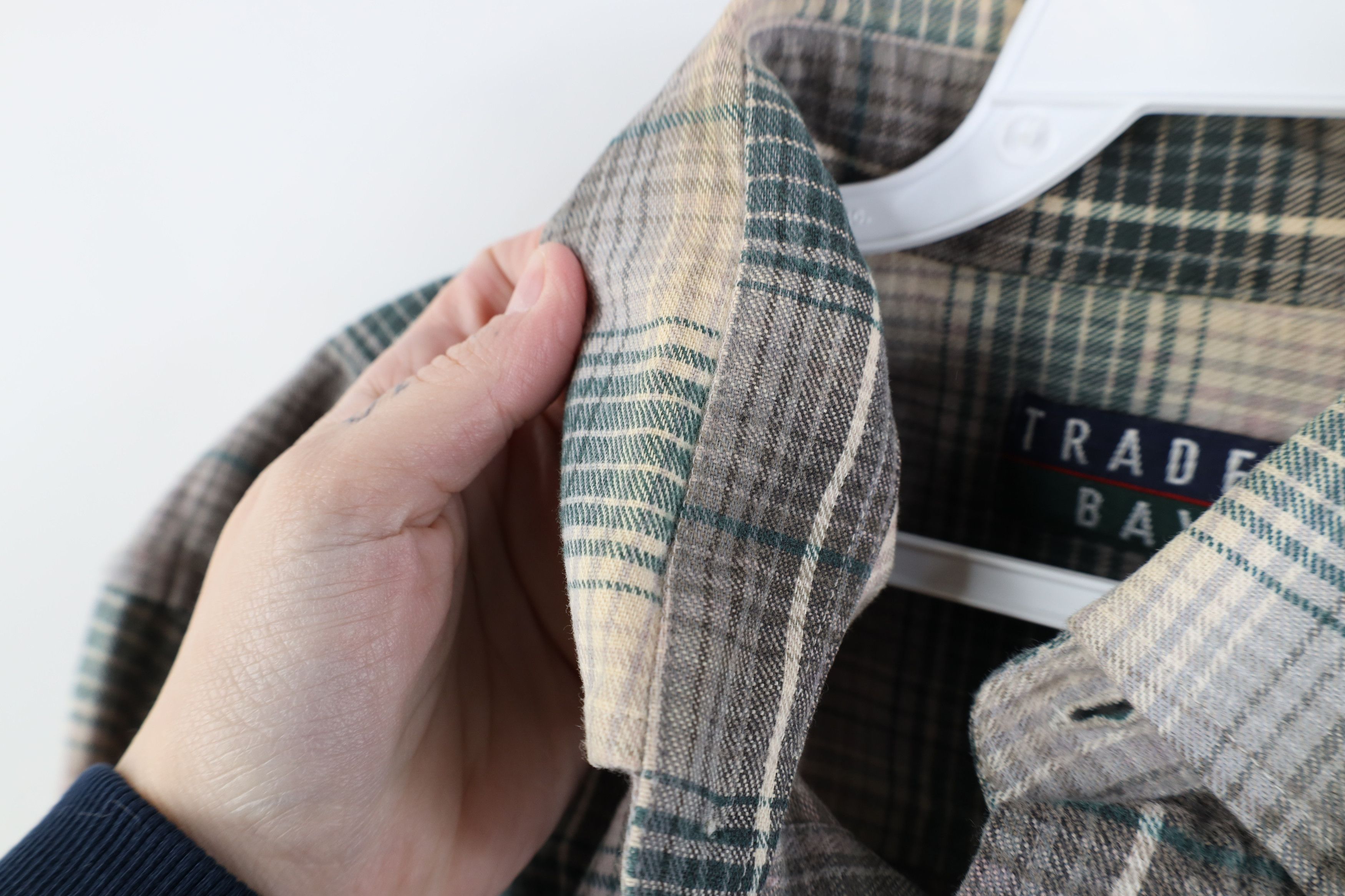 Vintage Vintage 90s Streetwear Collared Button Down Shirt Plaid Size US L / EU 52-54 / 3 - 8 Thumbnail