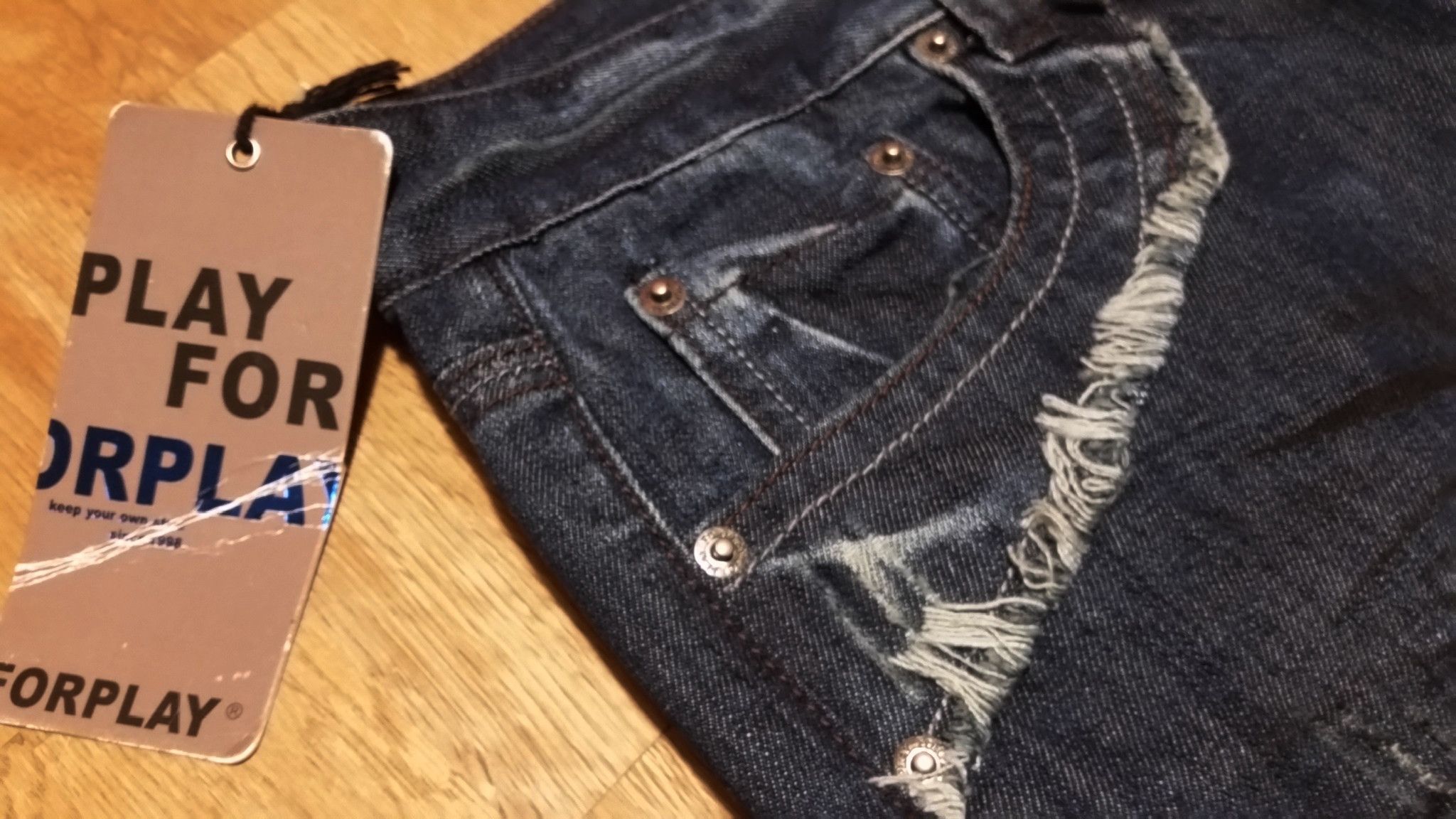Evisu × If Six Was Nine 💥Insane 90s Distressed ForPlay Mudwash Ripped W34 L34 w32 Size US 34 / EU 50 - 10 Thumbnail