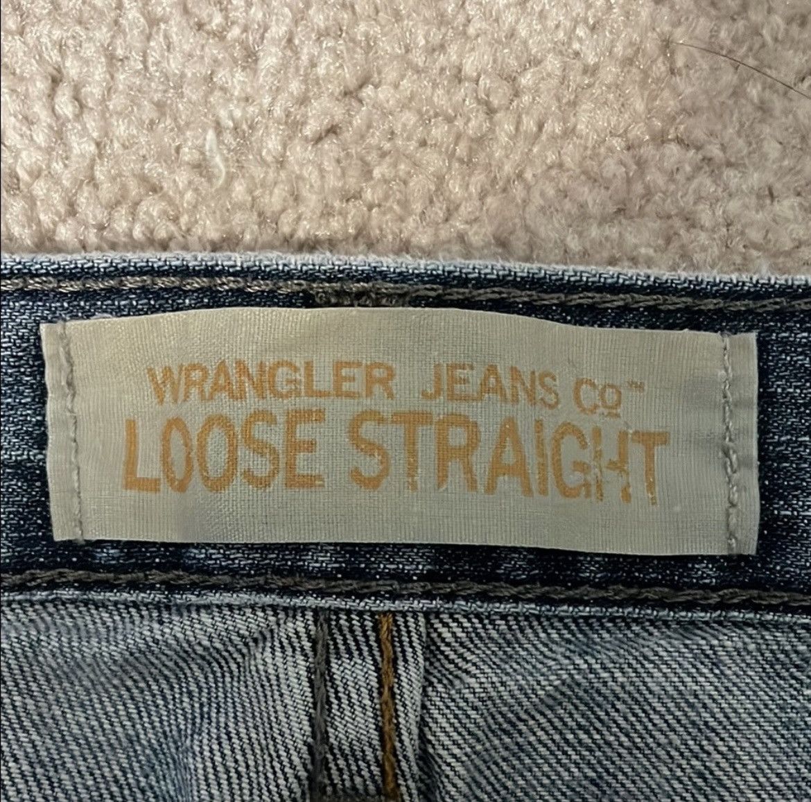 Wrangler Wrangler Blue Loose Straight Fit Jeans Size US 36 / EU 52 - 2 Thumbnail
