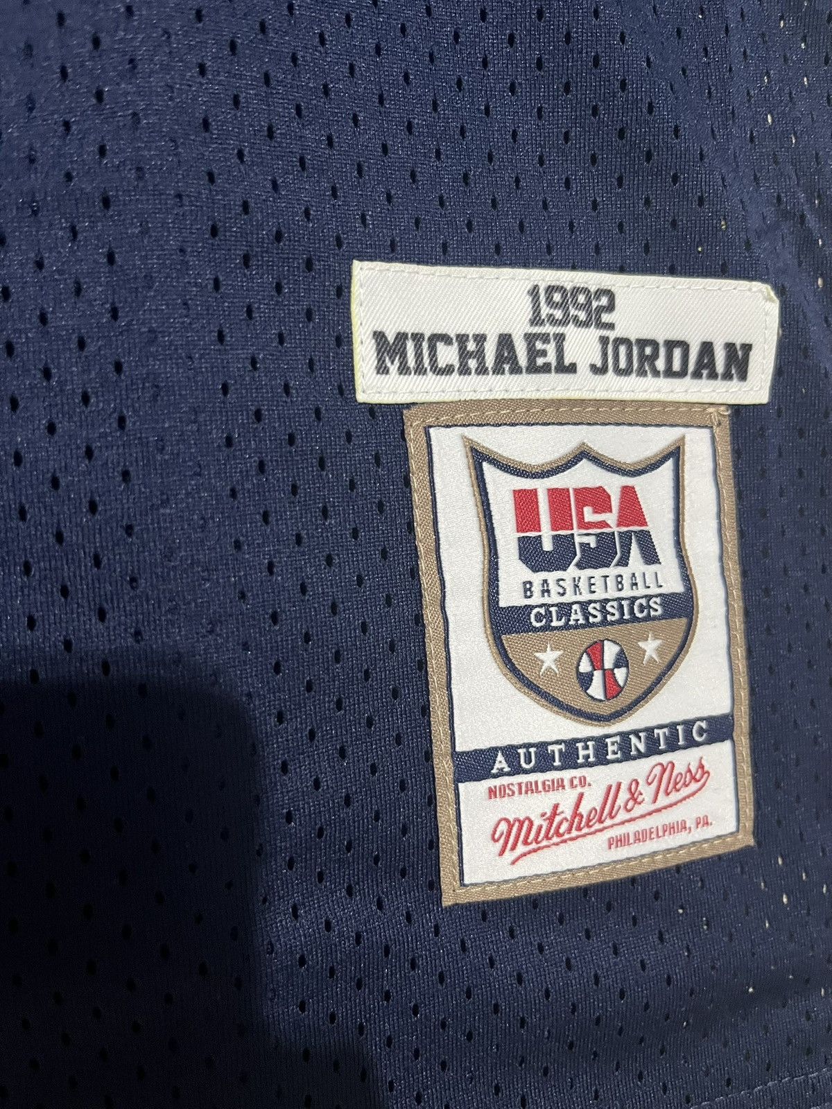 NBA Michael Jordan Dream Team 1992 NBA Jersey 🏀 M, L and XL Size US L / EU 52-54 / 3 - 3 Thumbnail