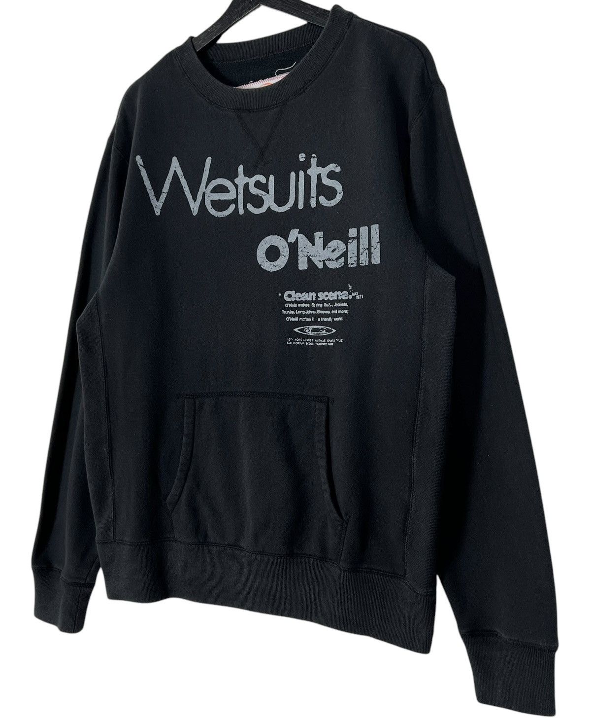 Billabong × O'Neill × Quiksilver Vintage Oneill Wetsuits Heritage Surfin Crew Neck Size US M / EU 48-50 / 2 - 3 Thumbnail