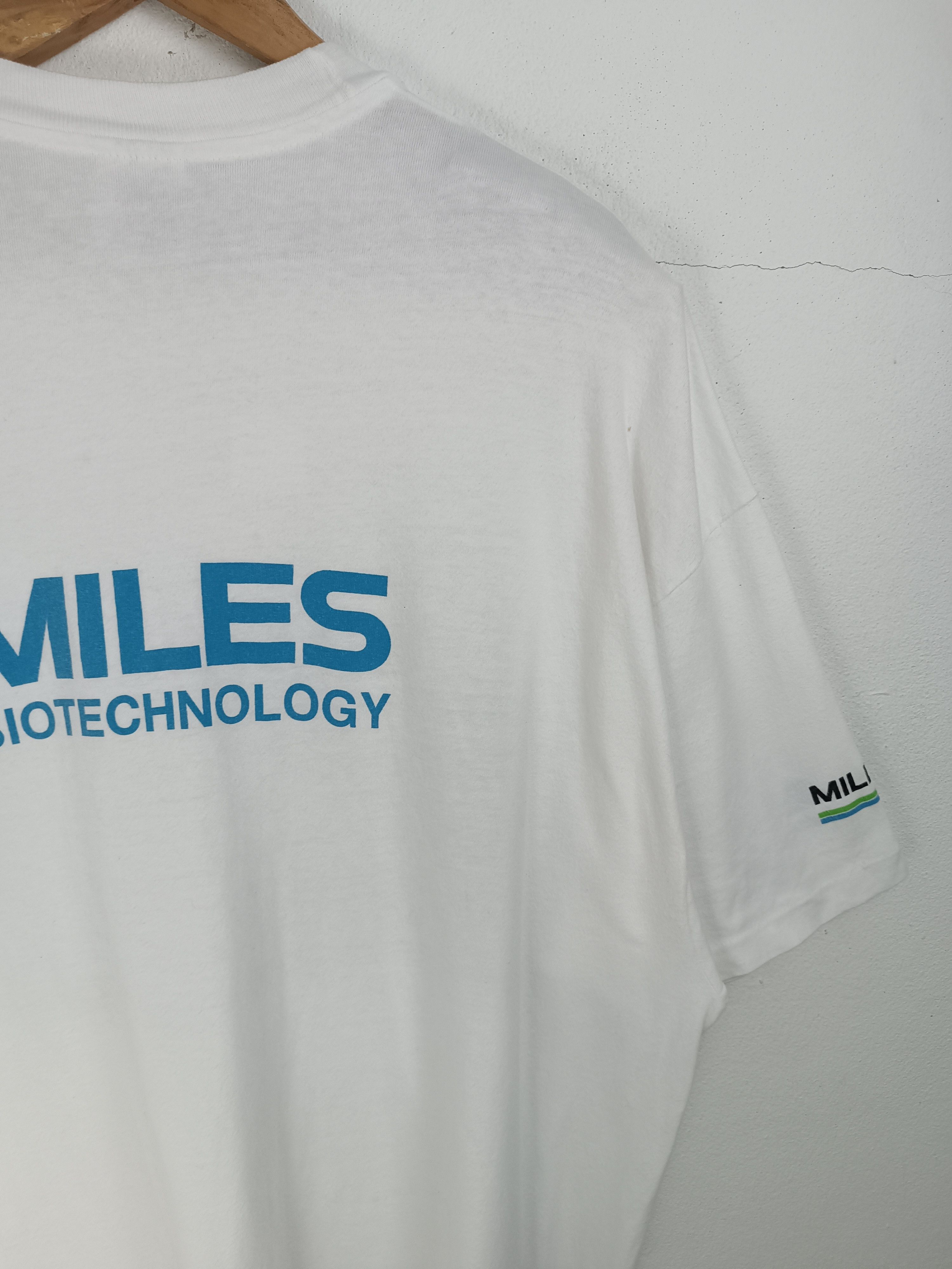 Vintage VINTAGE 90'S BIOTECH BAY NASA INDUSTRIAL VERY RARE TEE Size US XL / EU 56 / 4 - 14 Thumbnail
