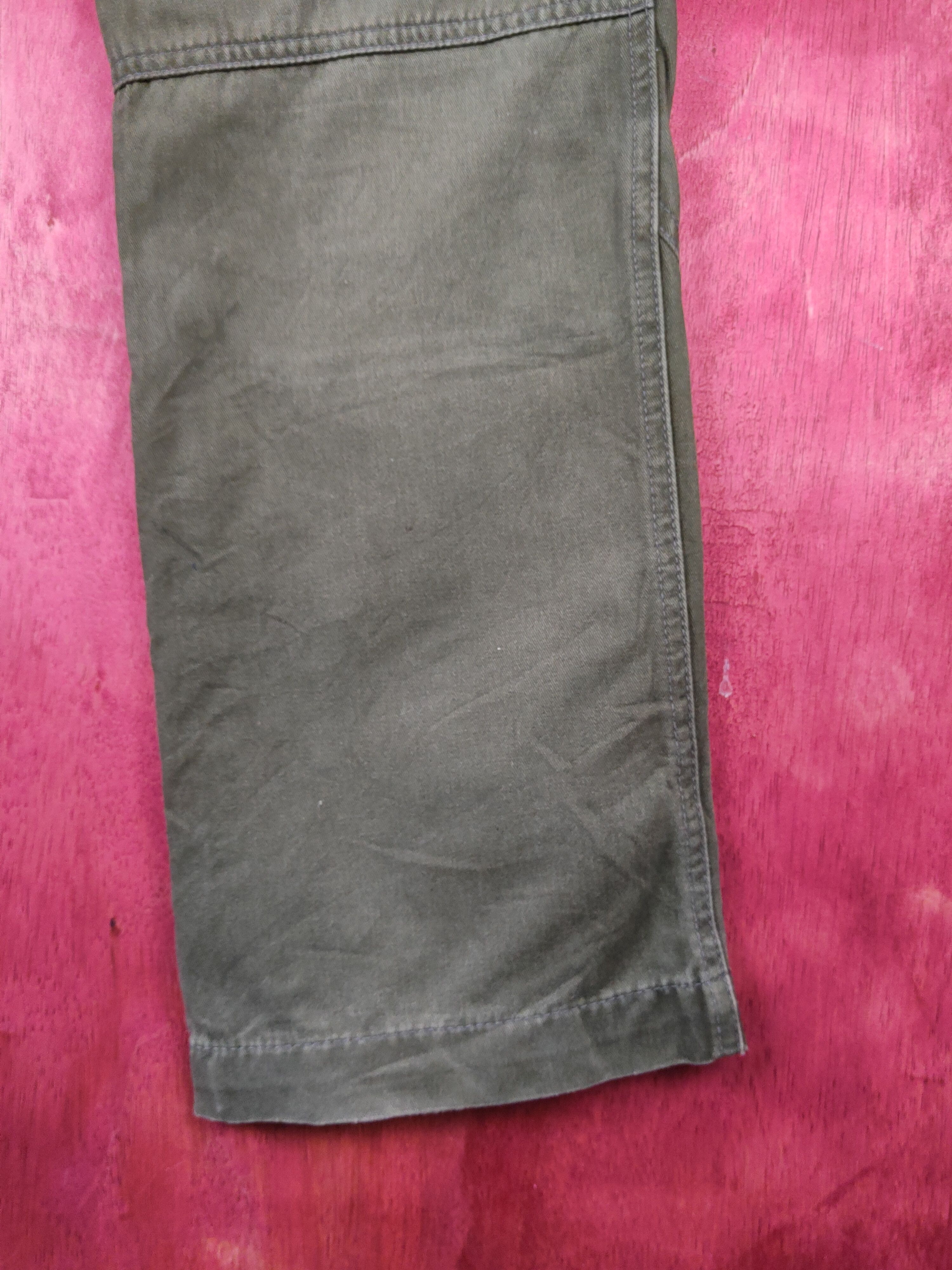 Japanese Brand TS Design Dark Olive Multipocket Tactical Cargo Pants #S1345 Size US 32 / EU 48 - 14 Thumbnail