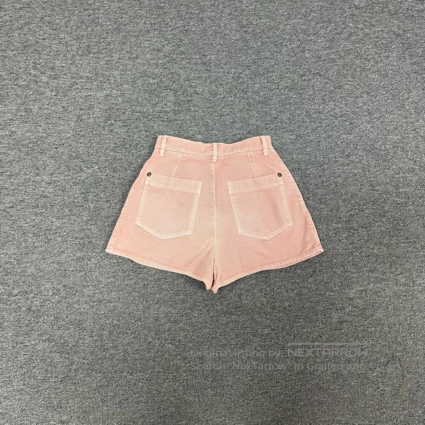 Chanel Chanel size 34 Pink ribbon denim shorts| Size 26" / US 2 / IT 38 - 3 Thumbnail