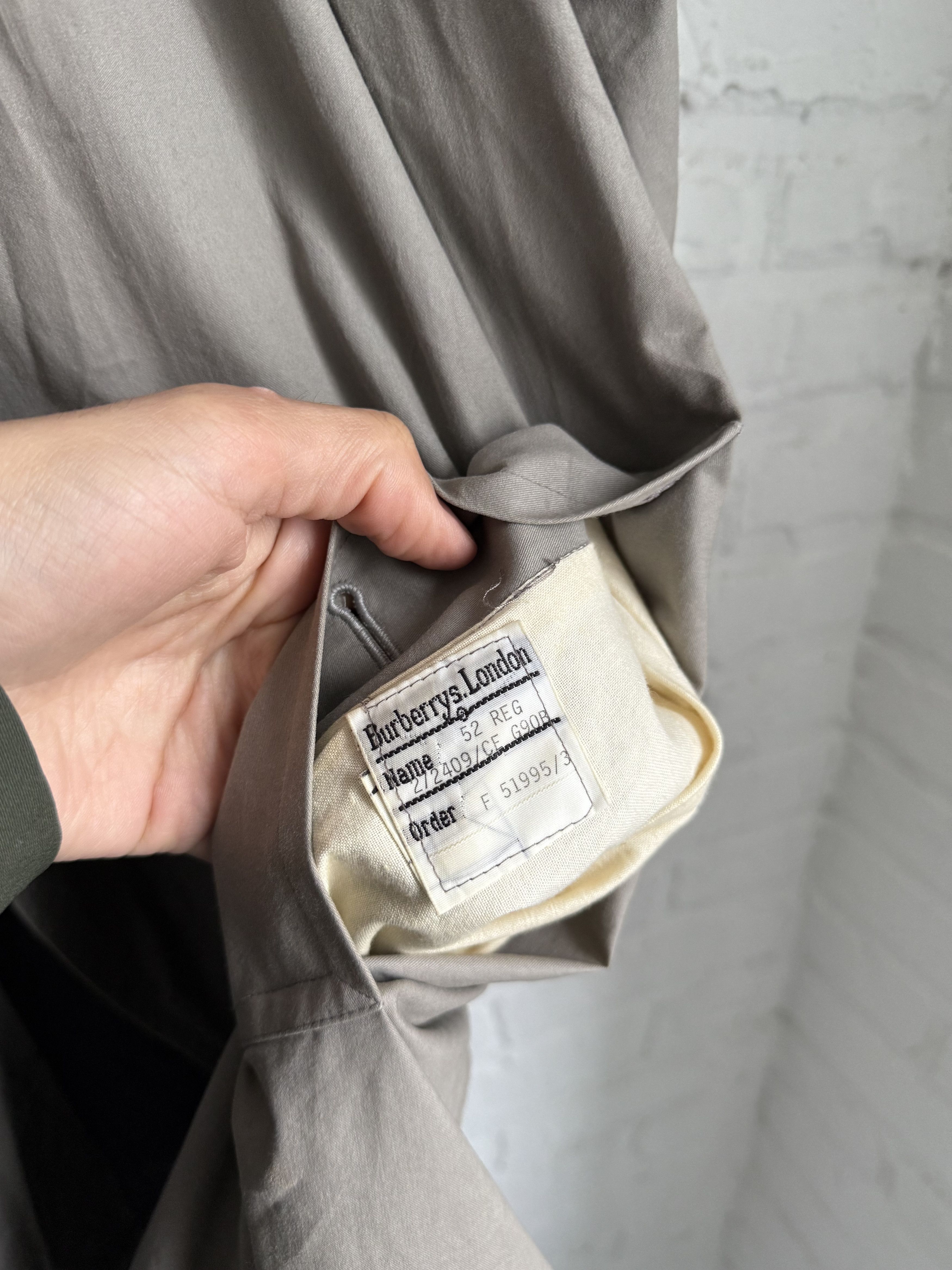 Burberry Vintage Burberrys Double Breasted Trench Coat Size US XL / EU 56 / 4 - 7 Thumbnail