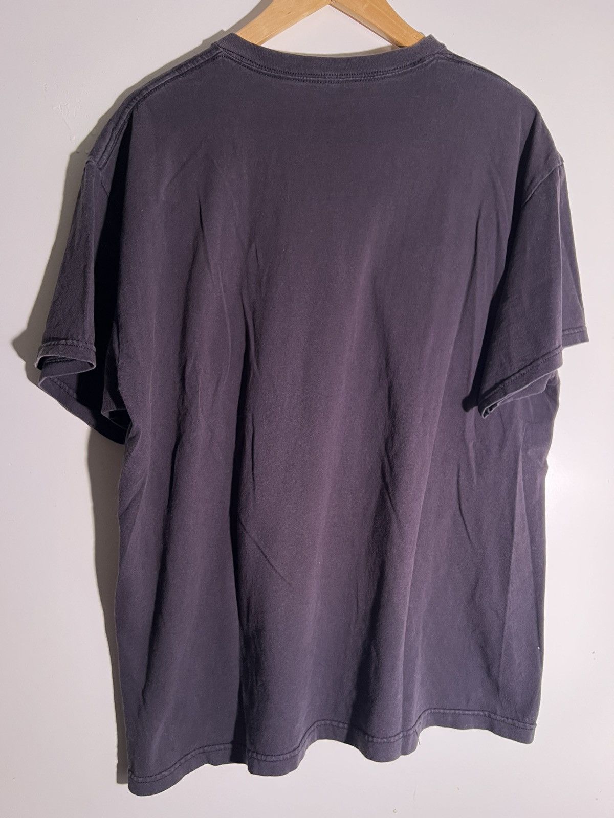 Vintage Y2K 2000’s VTG Vintage Skeleton Cross Gangster Retro T Shirt Size US XL / EU 56 / 4 - 2 Thumbnail