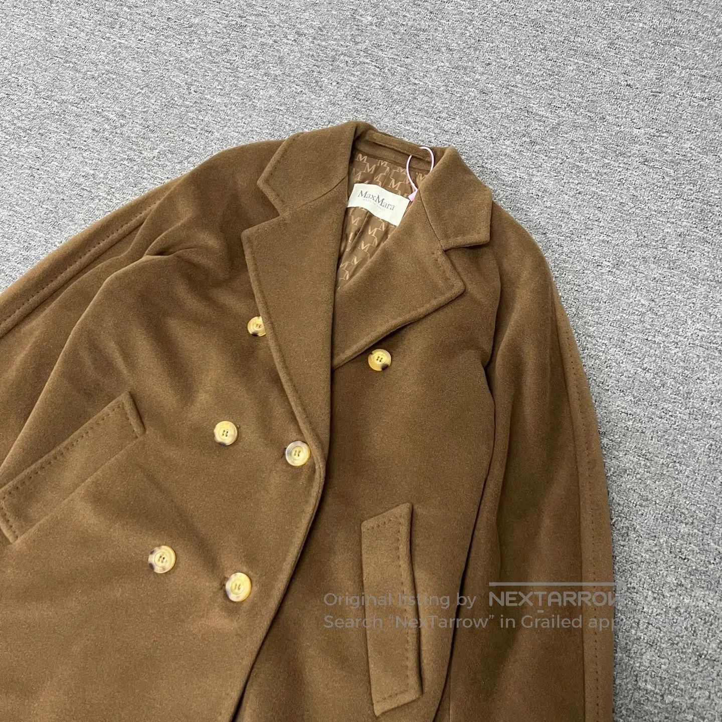 Max Mara MaxMara size 34 Main Line 101801: Classic Coat| Size S / US 4 / IT 40 - 3 Thumbnail