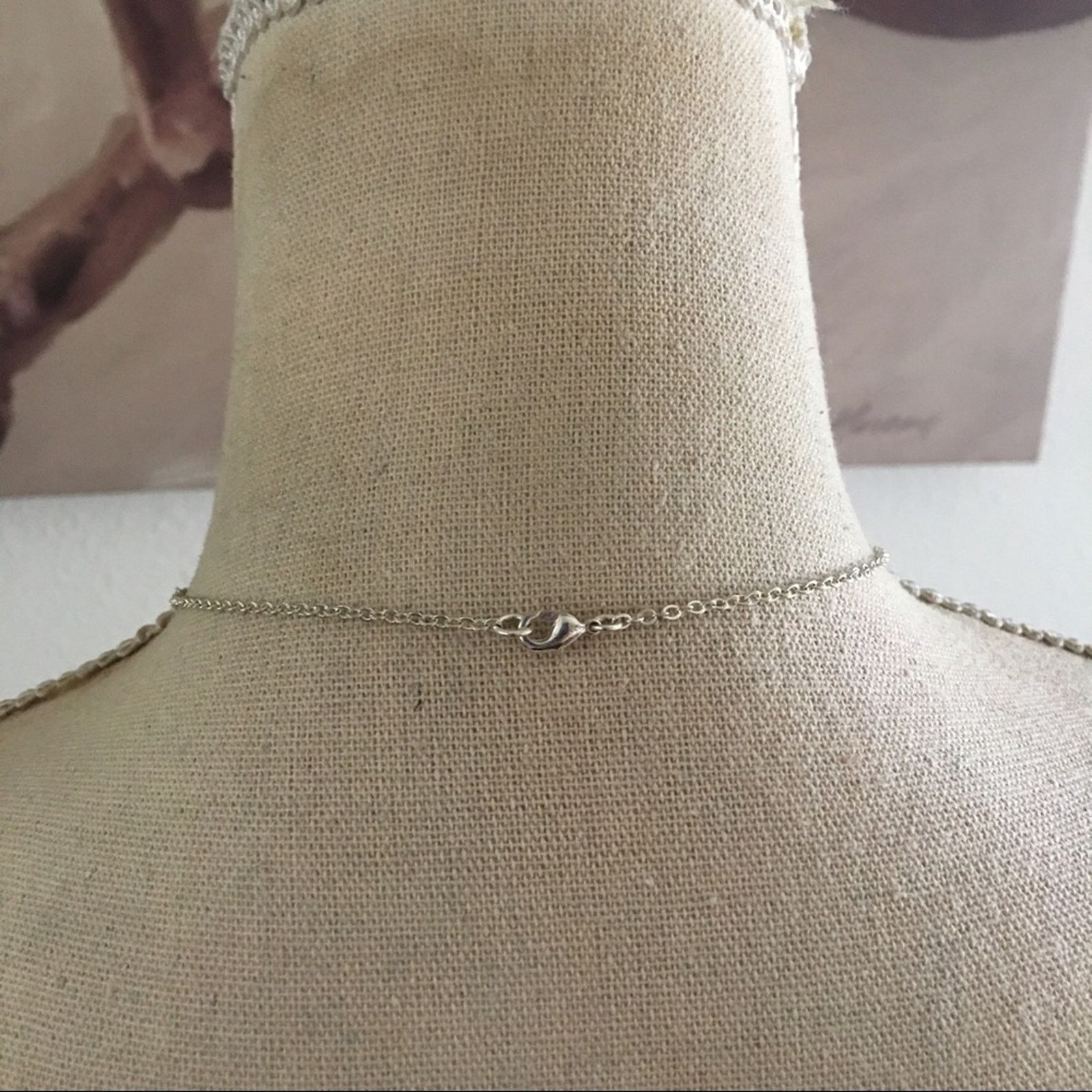 Jewelry Minimalist monogram “S” initial double pendant necklace Size ONE SIZE - 5 Thumbnail