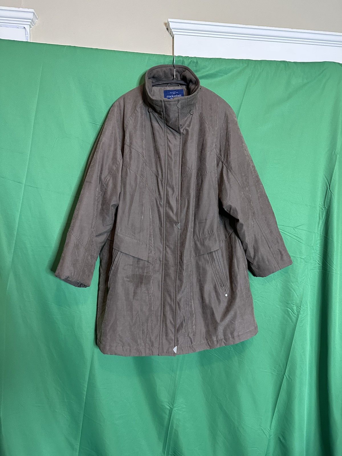 Mackintosh Sueded d-ring metal embellished puffer coat parka Size US XXL / EU 58 / 5 - 1 Thumbnail