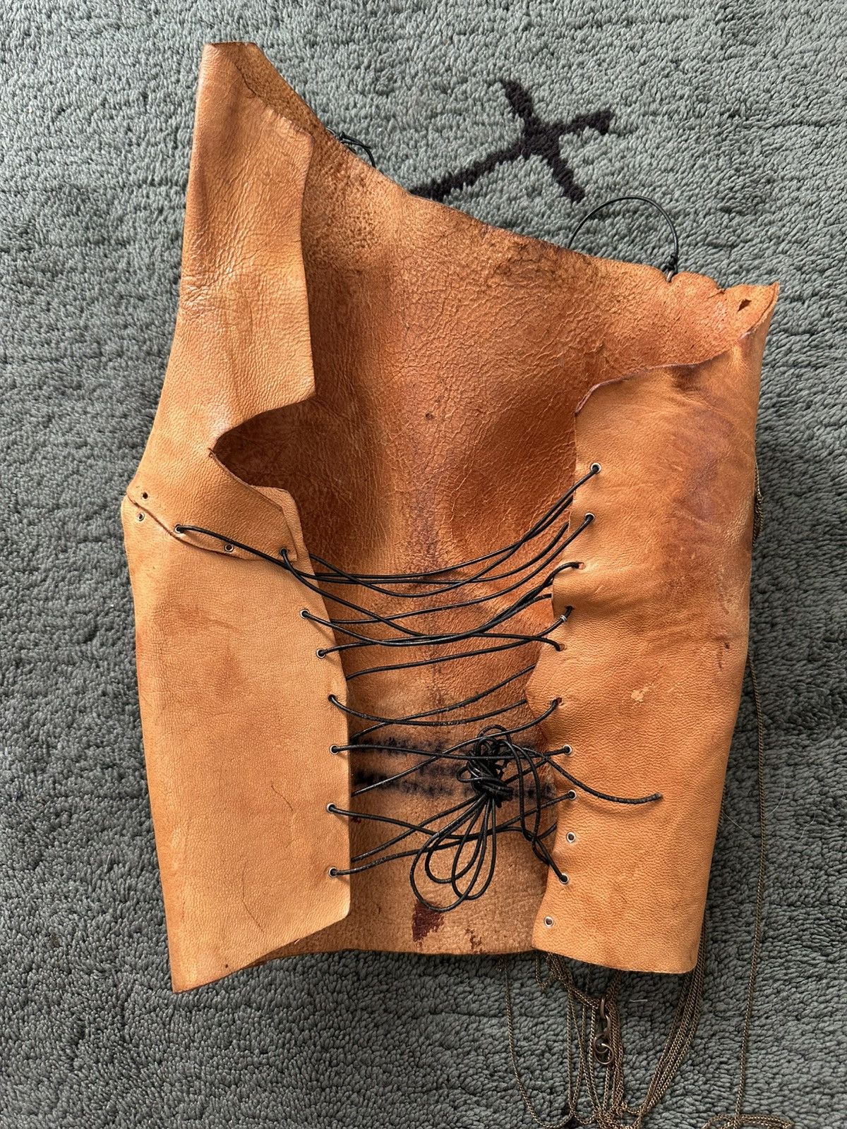 Sebastein Meunier Archive Sebastien Meunier Spring 2004 Leather Top Size S / US 4 / IT 40 - 2 Thumbnail