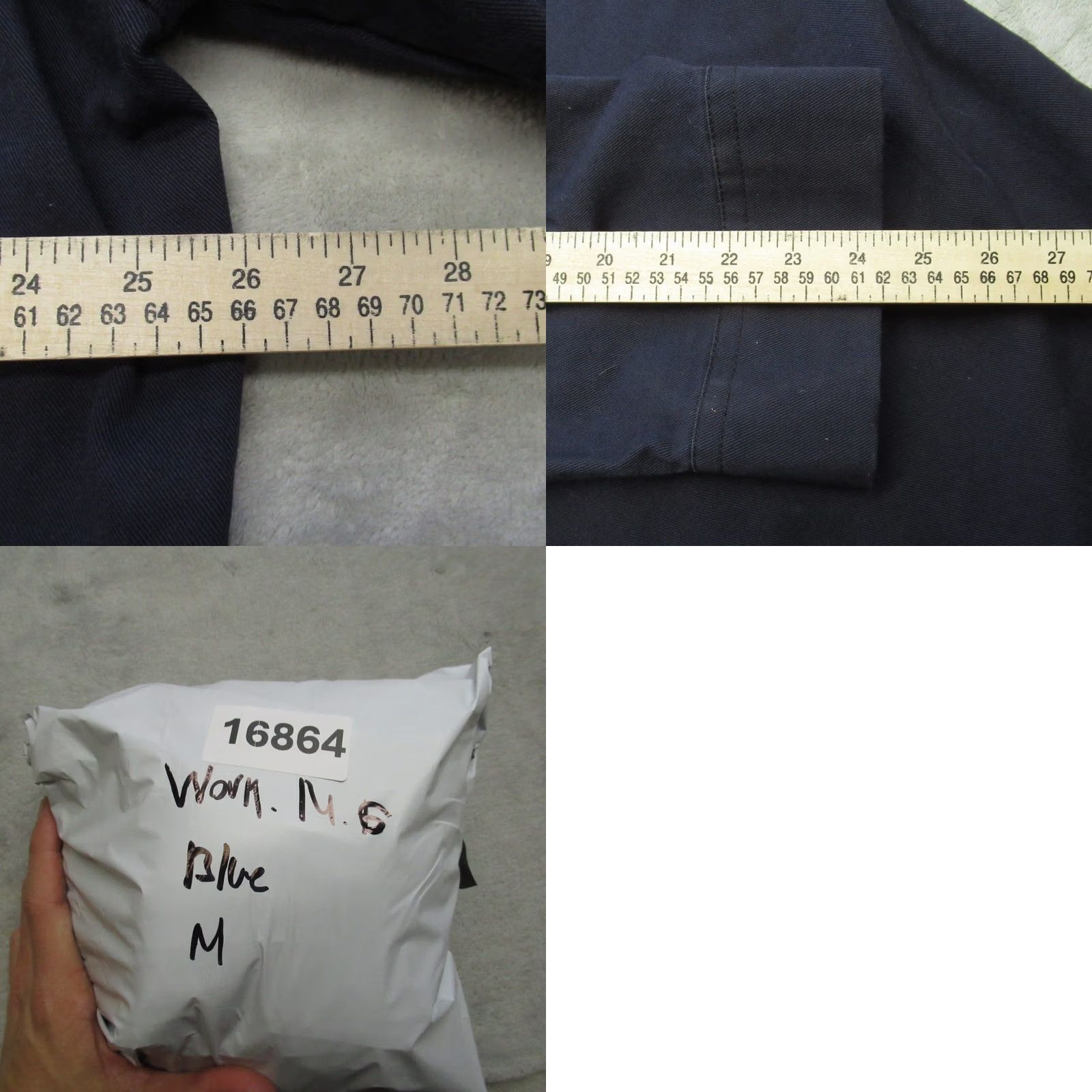 Vintage VINTAGE Workrite FR Shirt Mens XL Navy Button Flame Resistant Work Rugged HRC2 Rugged Size US XL / EU 56 / 4 - 10 Thumbnail