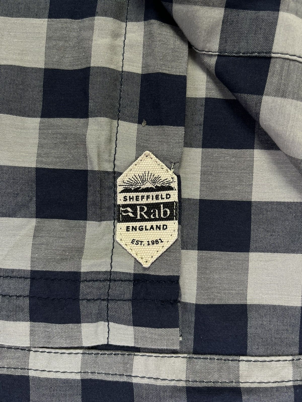 Rab × Vintage Vintage y2k Rab checked plaid thin summer shirt Size US XL / EU 56 / 4 - 8 Thumbnail